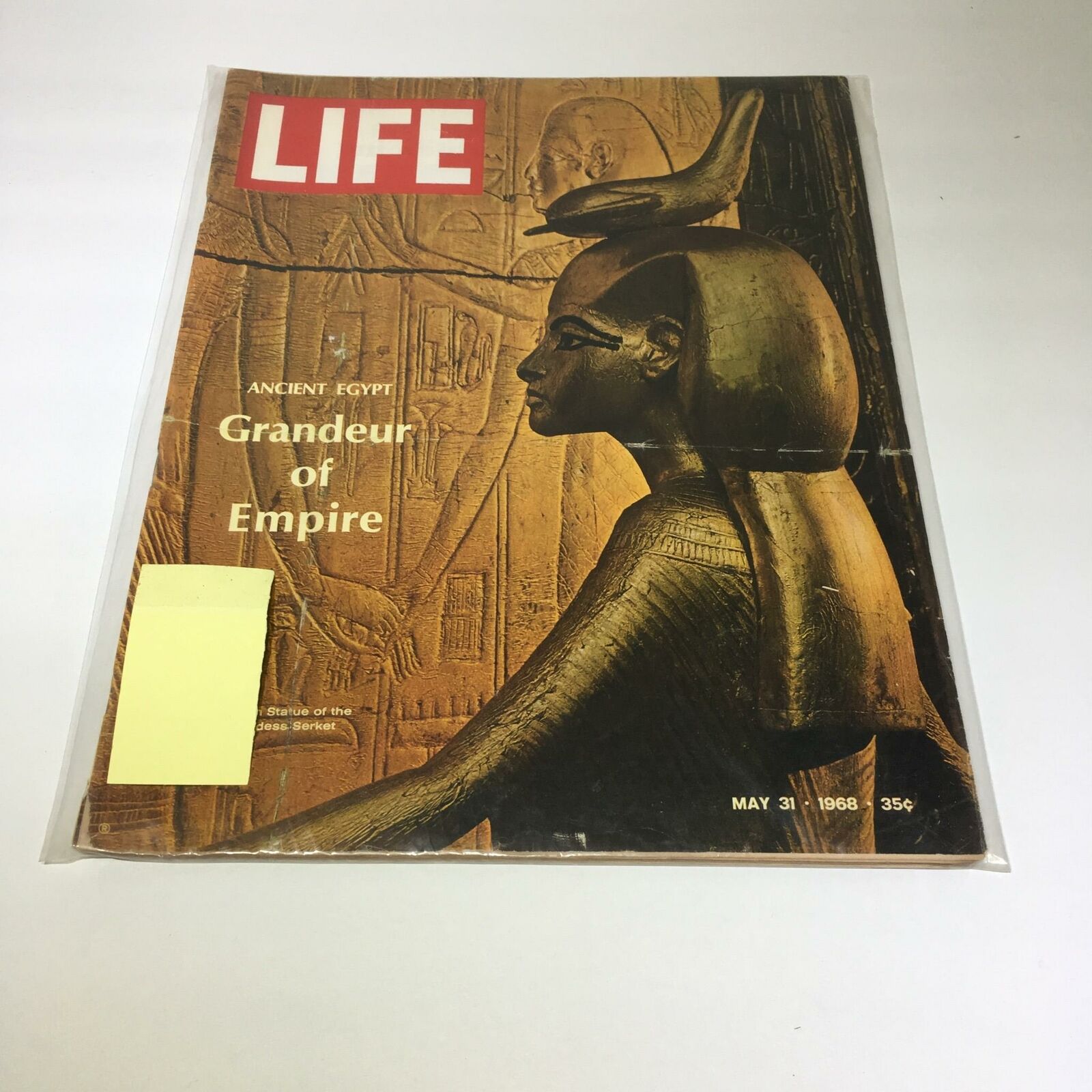 VTG Life Magazine May 31 1968 - Ancient Egypt Grandeur of Empire Goddess Serket