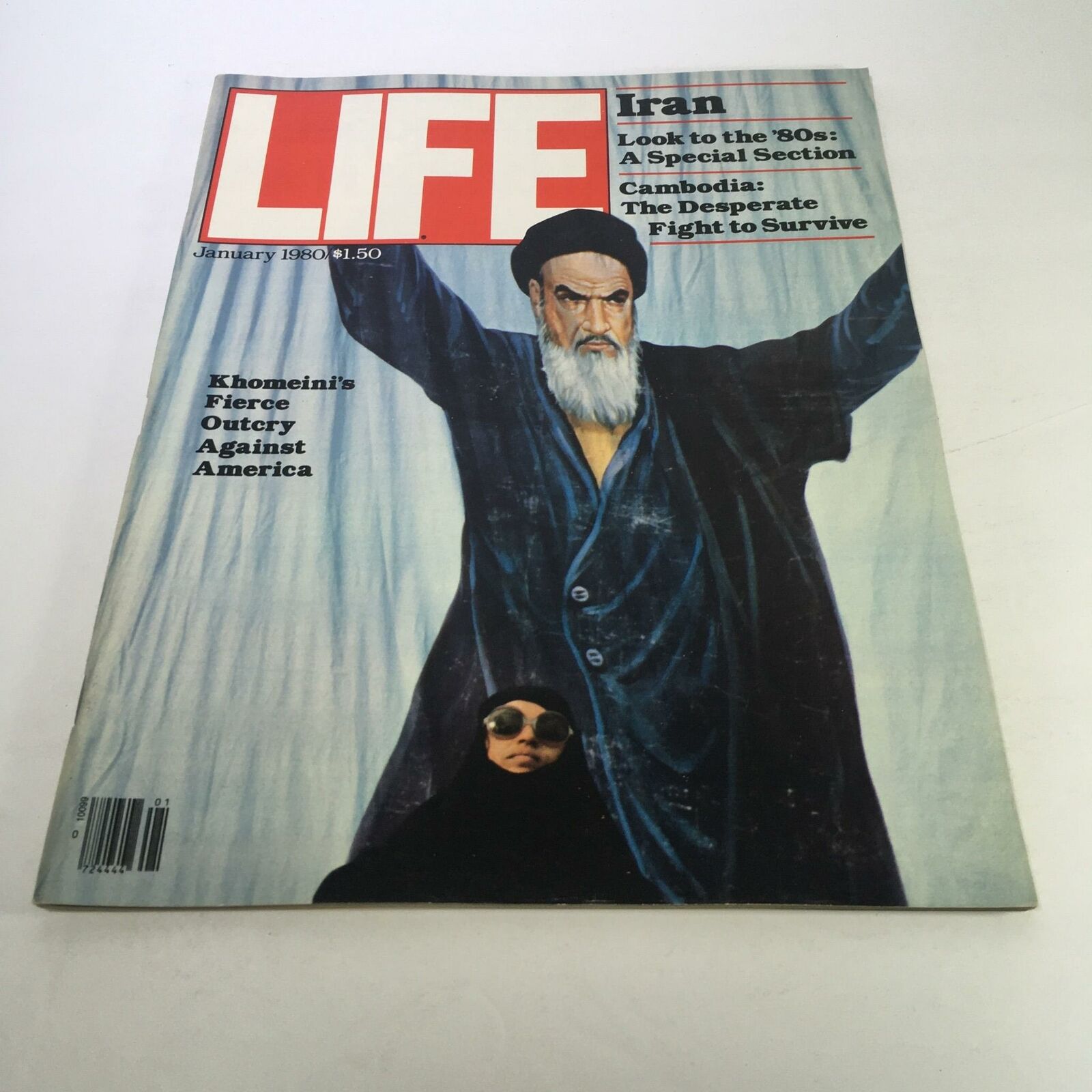 Life Magazine: January 1980 Khomeini's Fierce Outcry Against America