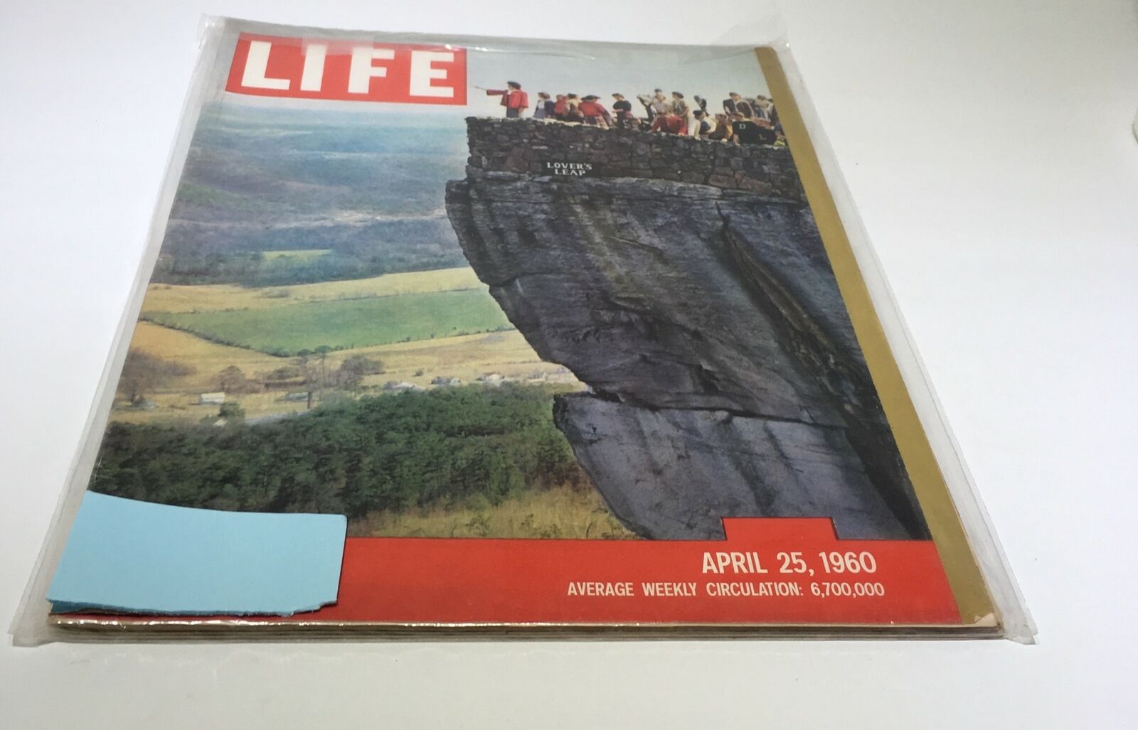 VTG Life Magazine: April 25 1960 - Tennessee Lovers Leap Lookout