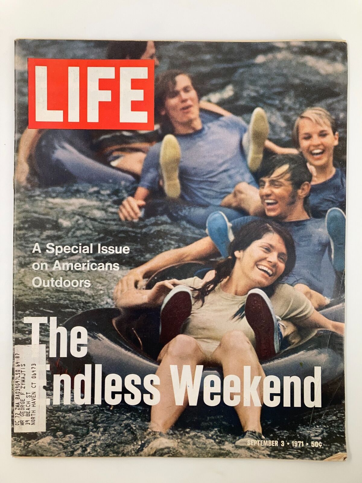 VTG Life Magazine September 3 1971 American Outdoors The Endless Weekend