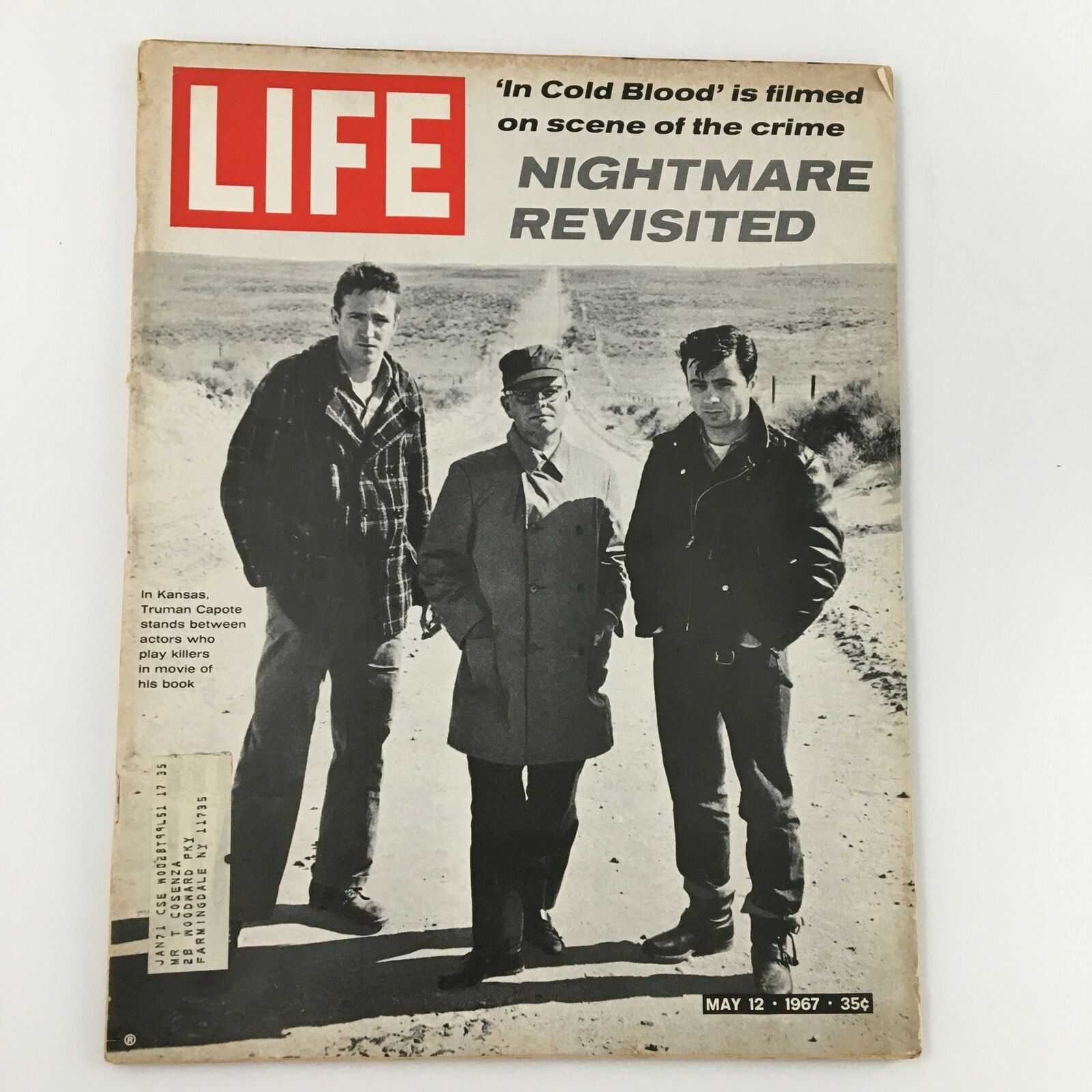 VTG Life Magazine May 12 1967 Nightmare Revisited in Kansas by Truman Capote