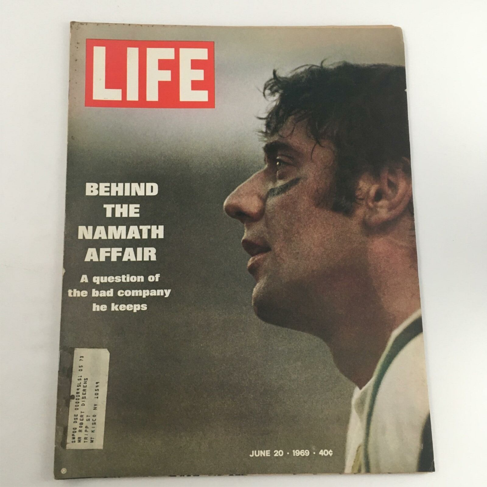 VTG Life Magazine June 20, 1969 Joe Namath, Red Summit in the Place of the Czars