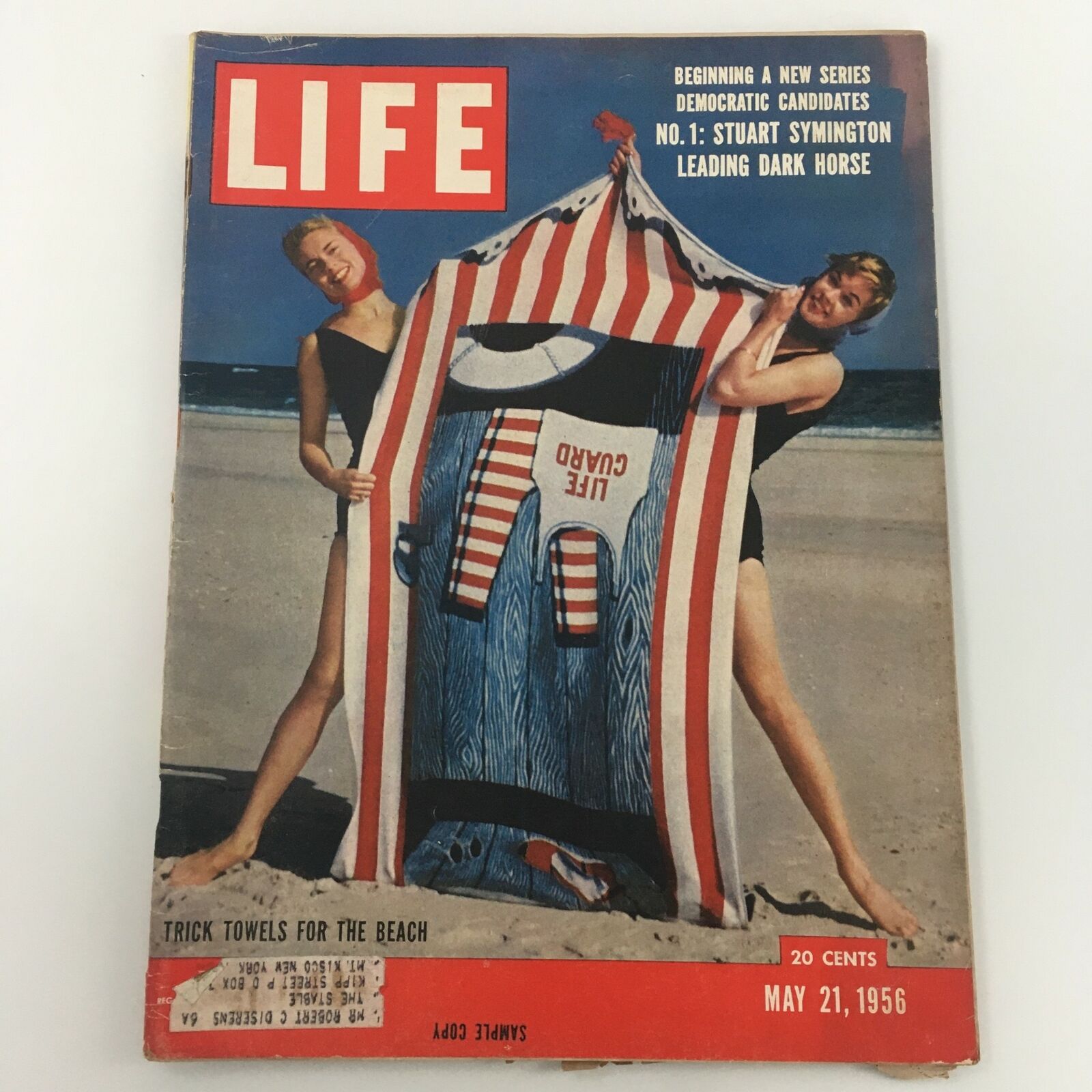 VTG Life Magazine May 21 1956 No. 1 Stuart Symington Leading Dark Horse