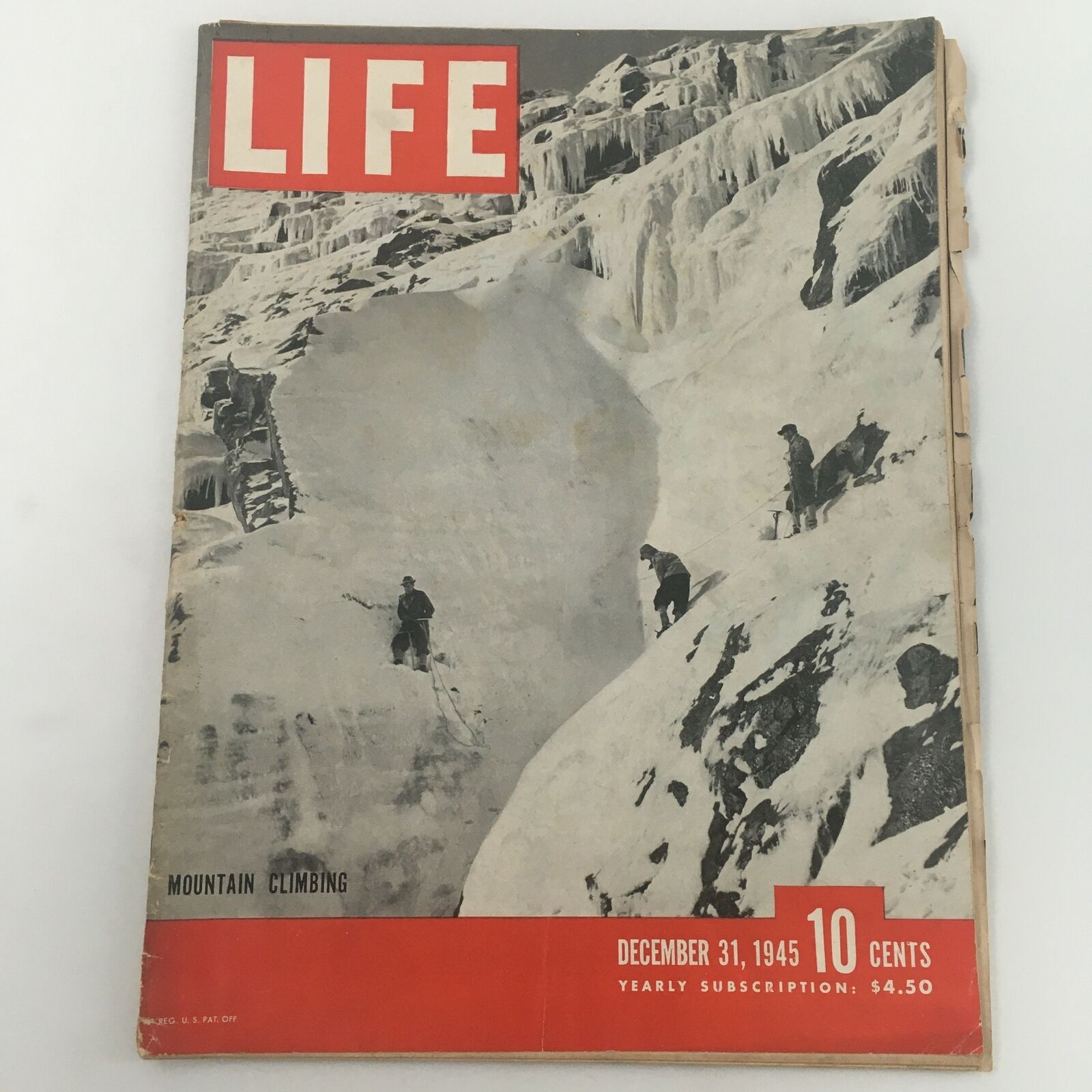 VTG Life Magazine December 31 1945 Mountain Climbing Feature