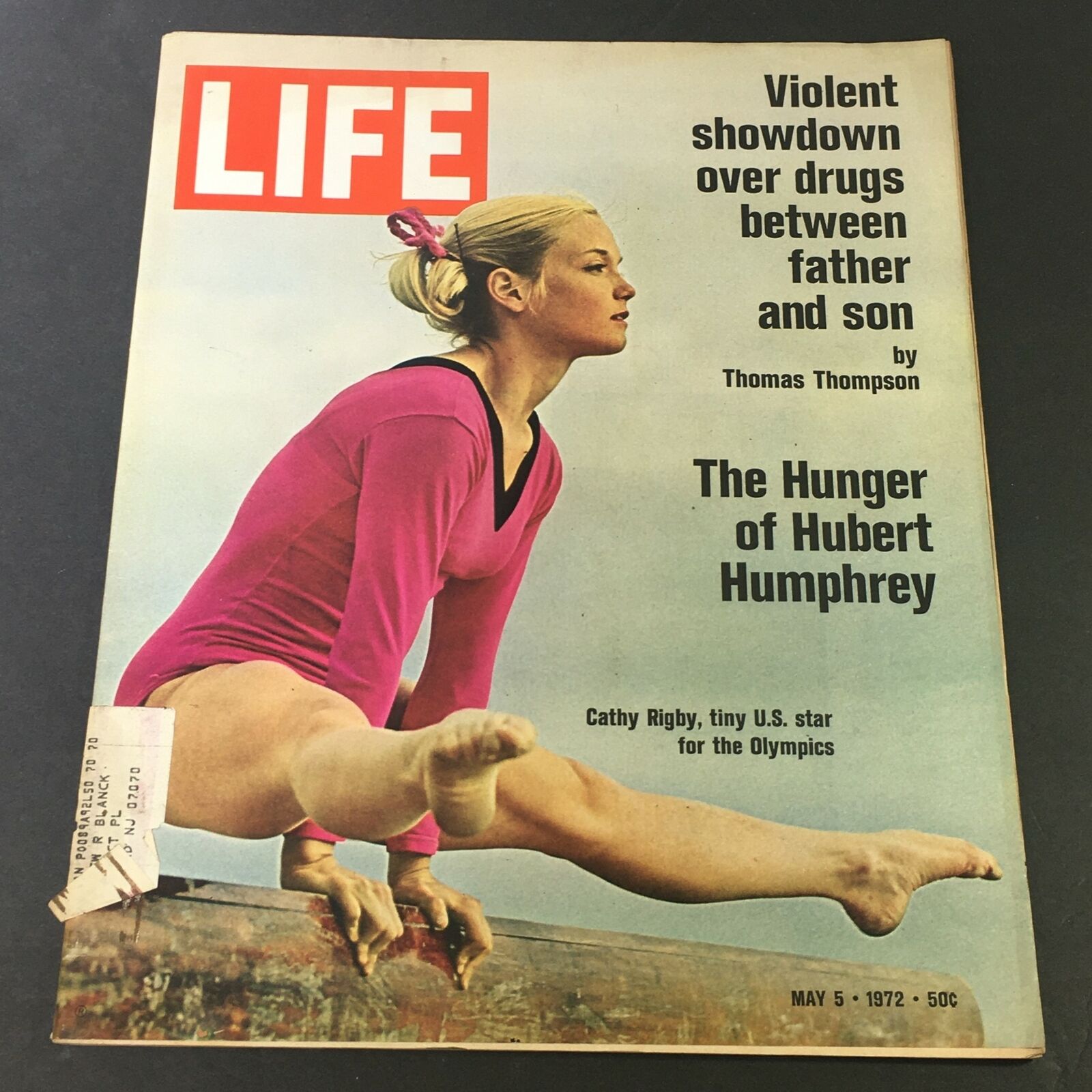 VTG Life Magazine May 5 1972 - Cathy Rigby / The Hunger for Hubert Humphrey