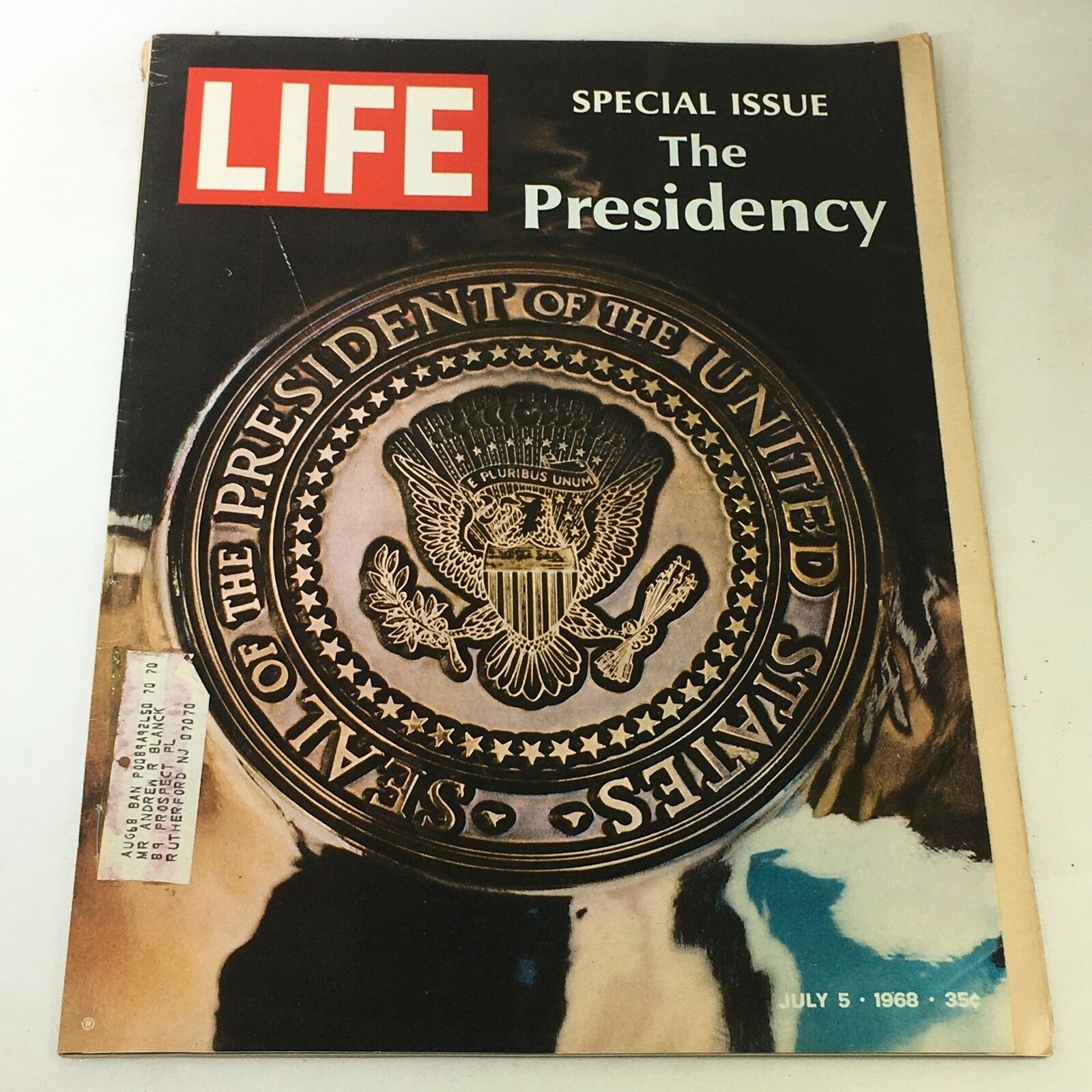 VTG Life Magazine July 5 1968 - Special Issue on The Presidency of The U.S.A.