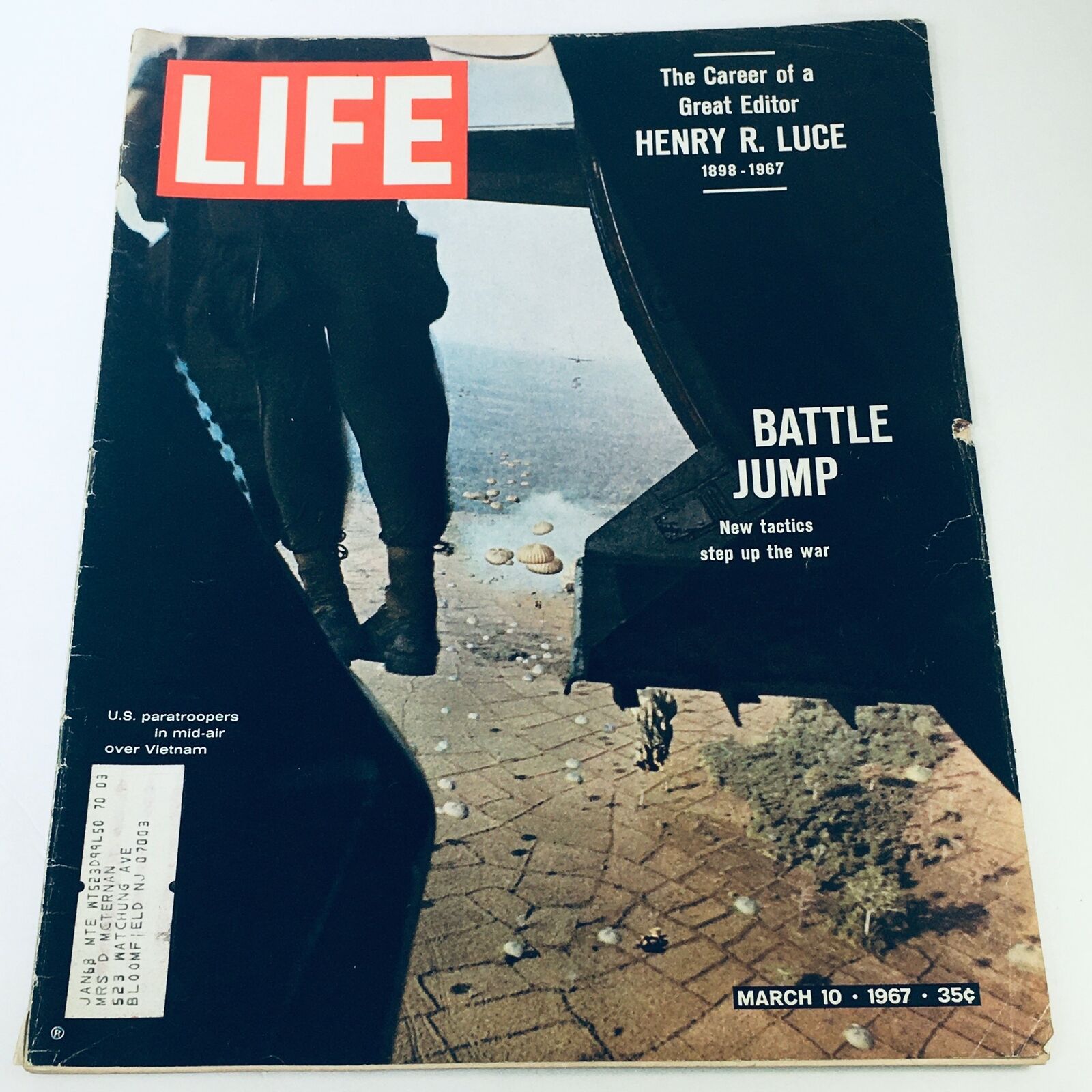 VTG Life Magazine March 10 1967 - The Career of a Great Editor Henry R. Luce