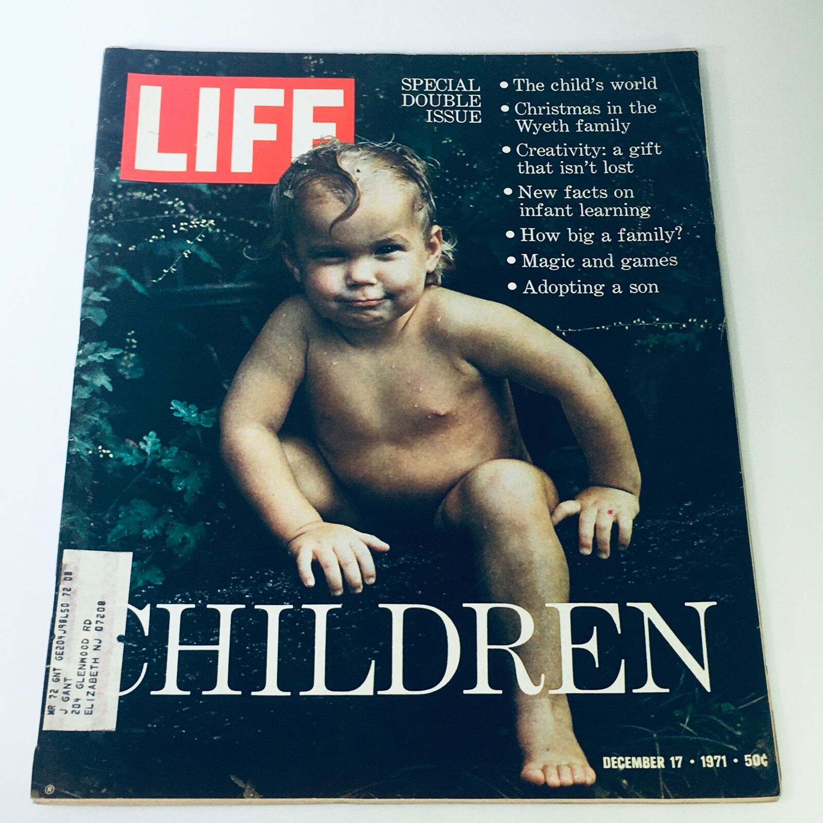 VTG Life Magazine December 17 1971 - Christmas in the Wyeth Family / Children