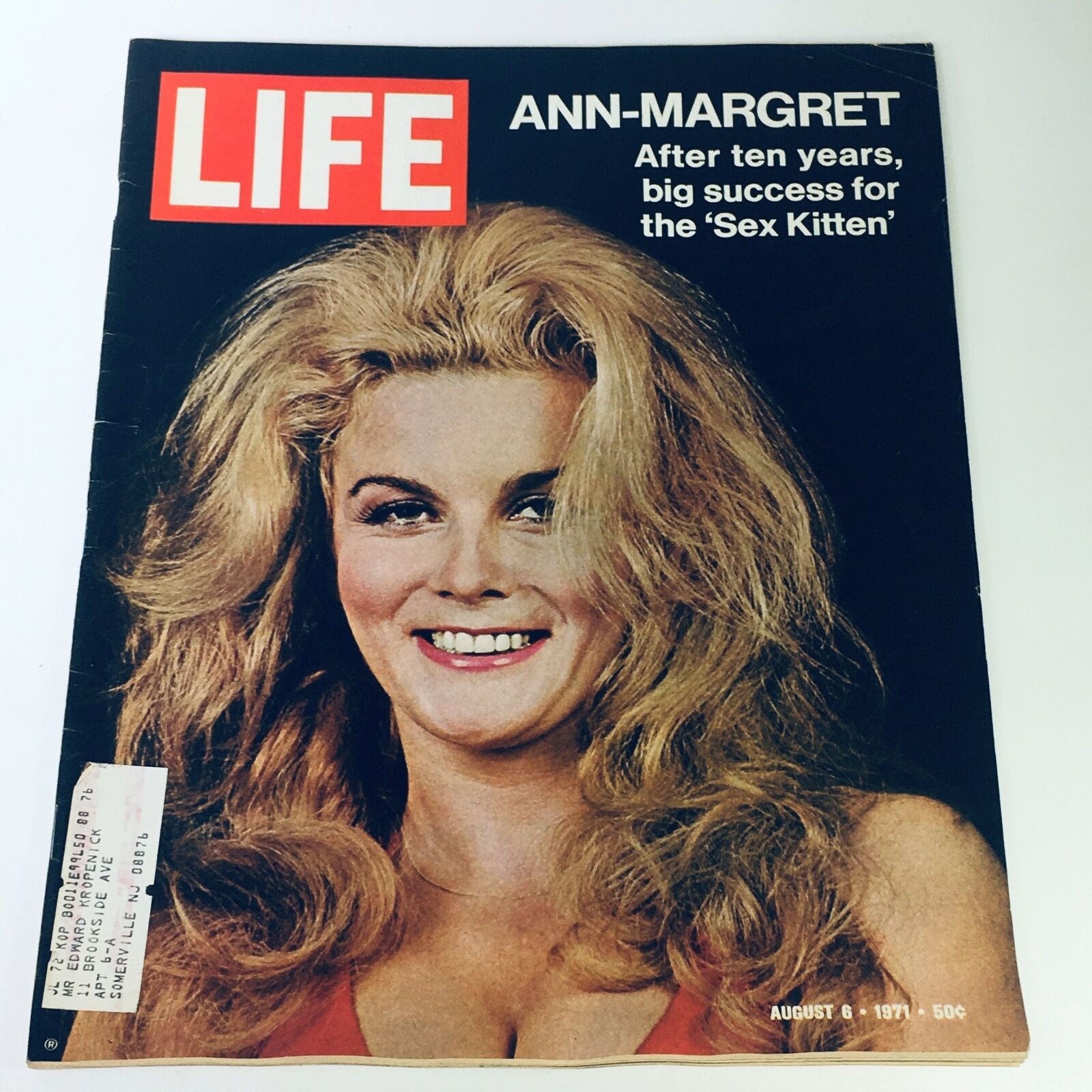 VTG Life Magazine August 6 1971 - Ann-Margret After 10-Years For 'Sex Kitten'