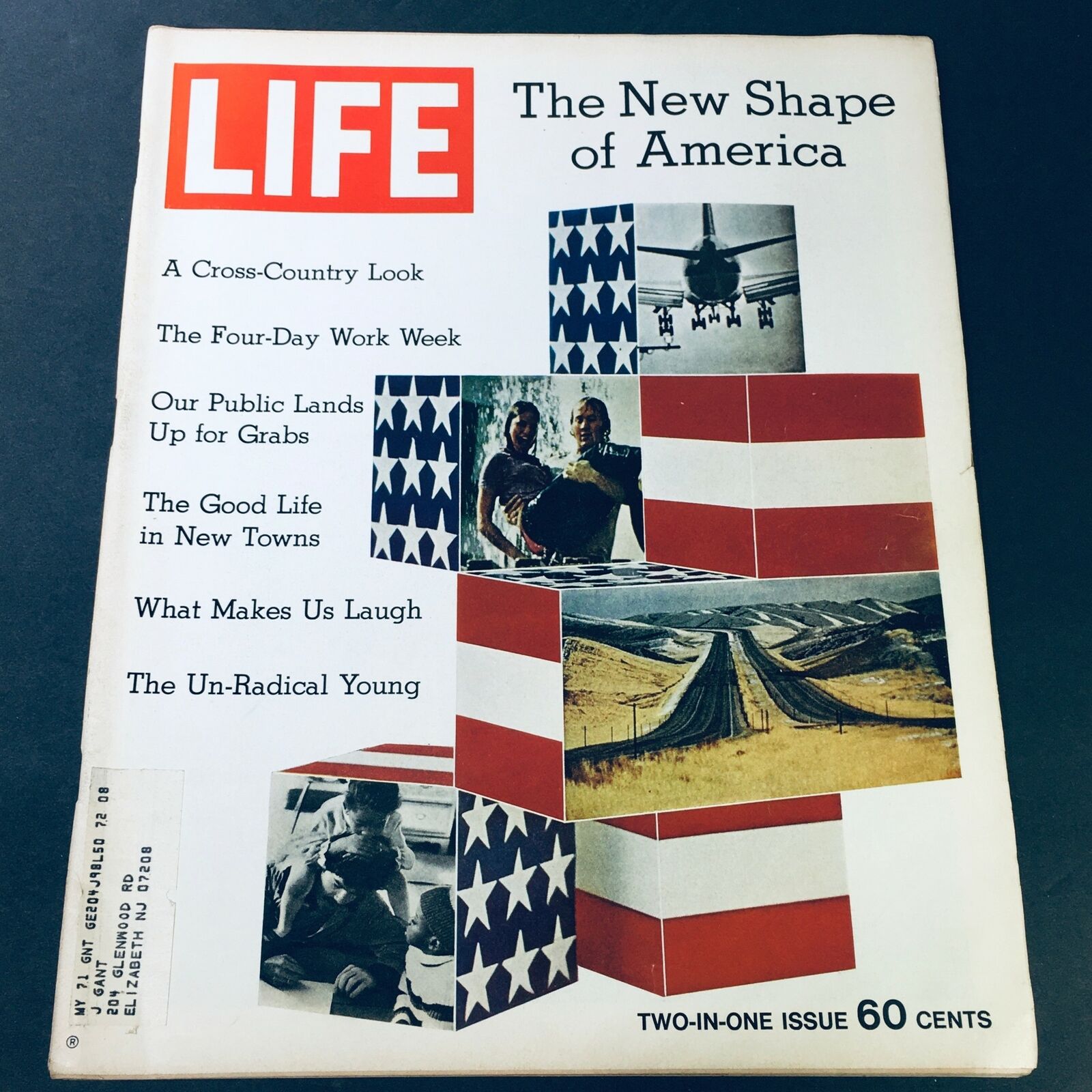 VTG Life Magazine January 8 1971 - The Un-Radical Young / Good Life New Towns