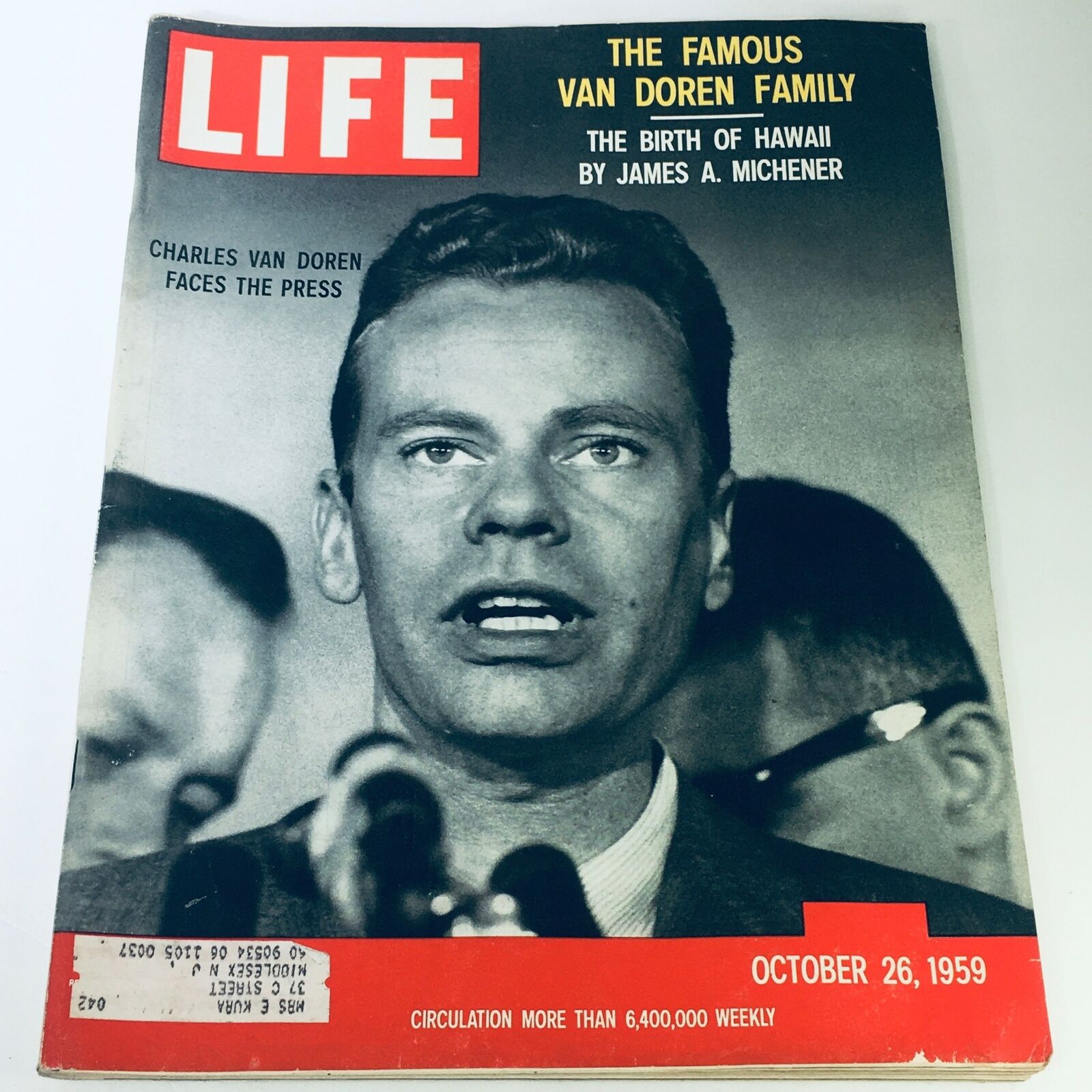 VTG Life Magazine October 26 1959 - Charles Van Doren Faces The Press