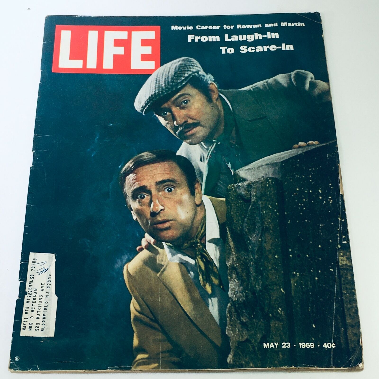 VTG Life Magazine May 23 1969 - Movie Career For Dan Rowan and Dick Martin