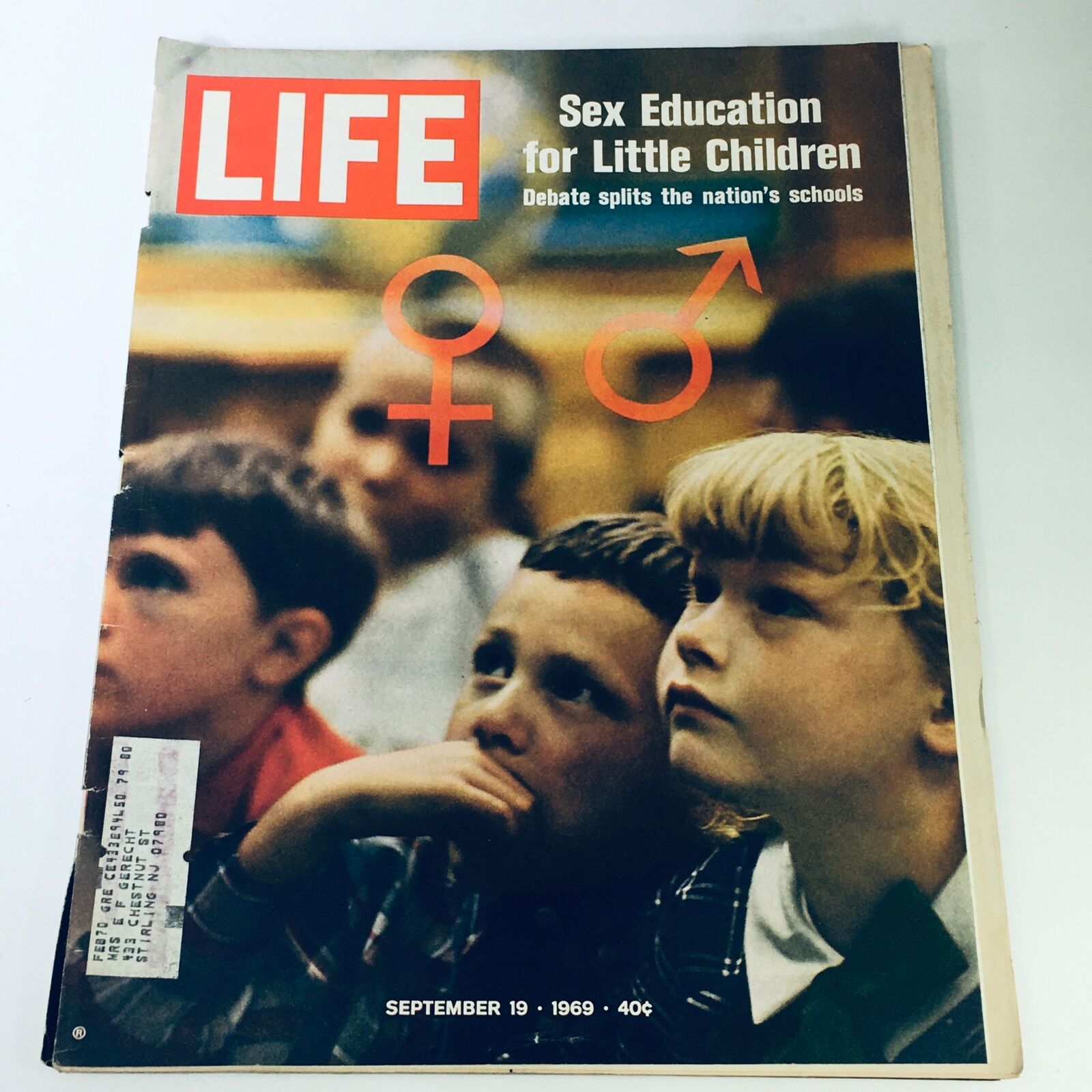 VTG Life Magazine September 19 1969 - Sex Education for Little Children