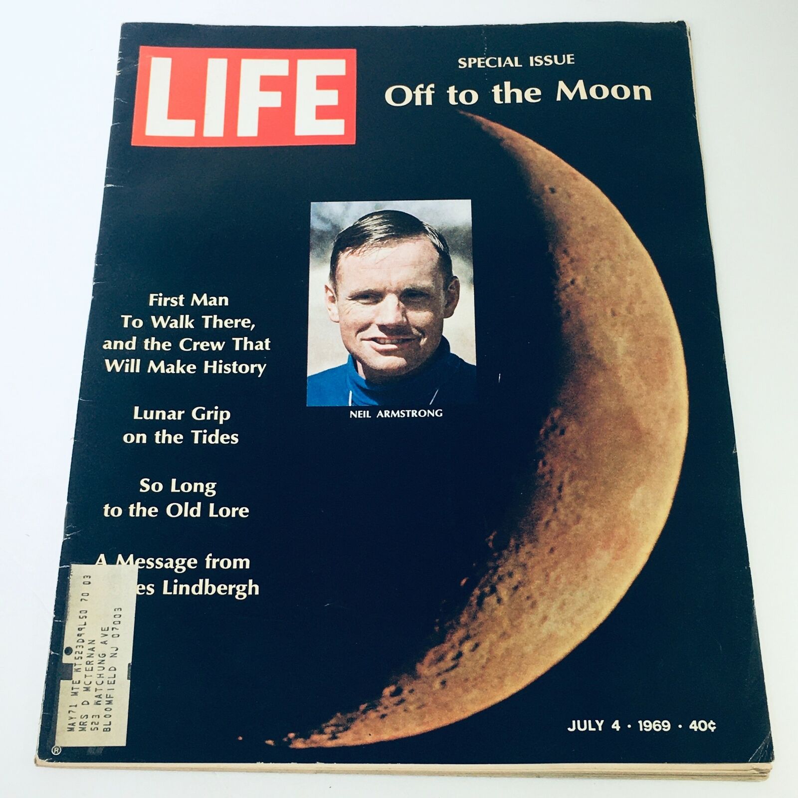 VTG Life Magazine July 4 1969 - Neil Armstrong and The Crew Will Make History