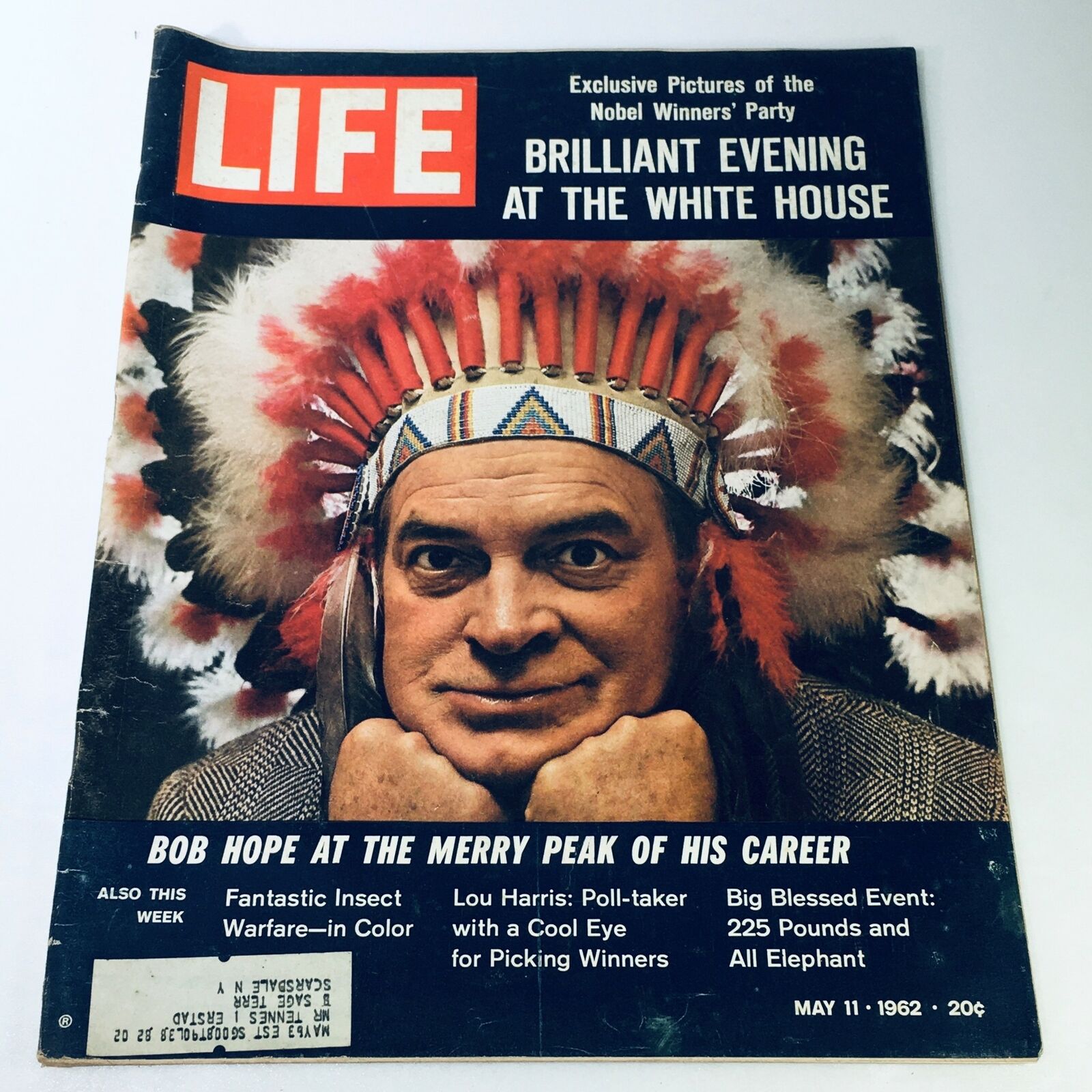 VTG Life Magazine May 11 1962 - Bob Hope at the Merry Peak of his Career