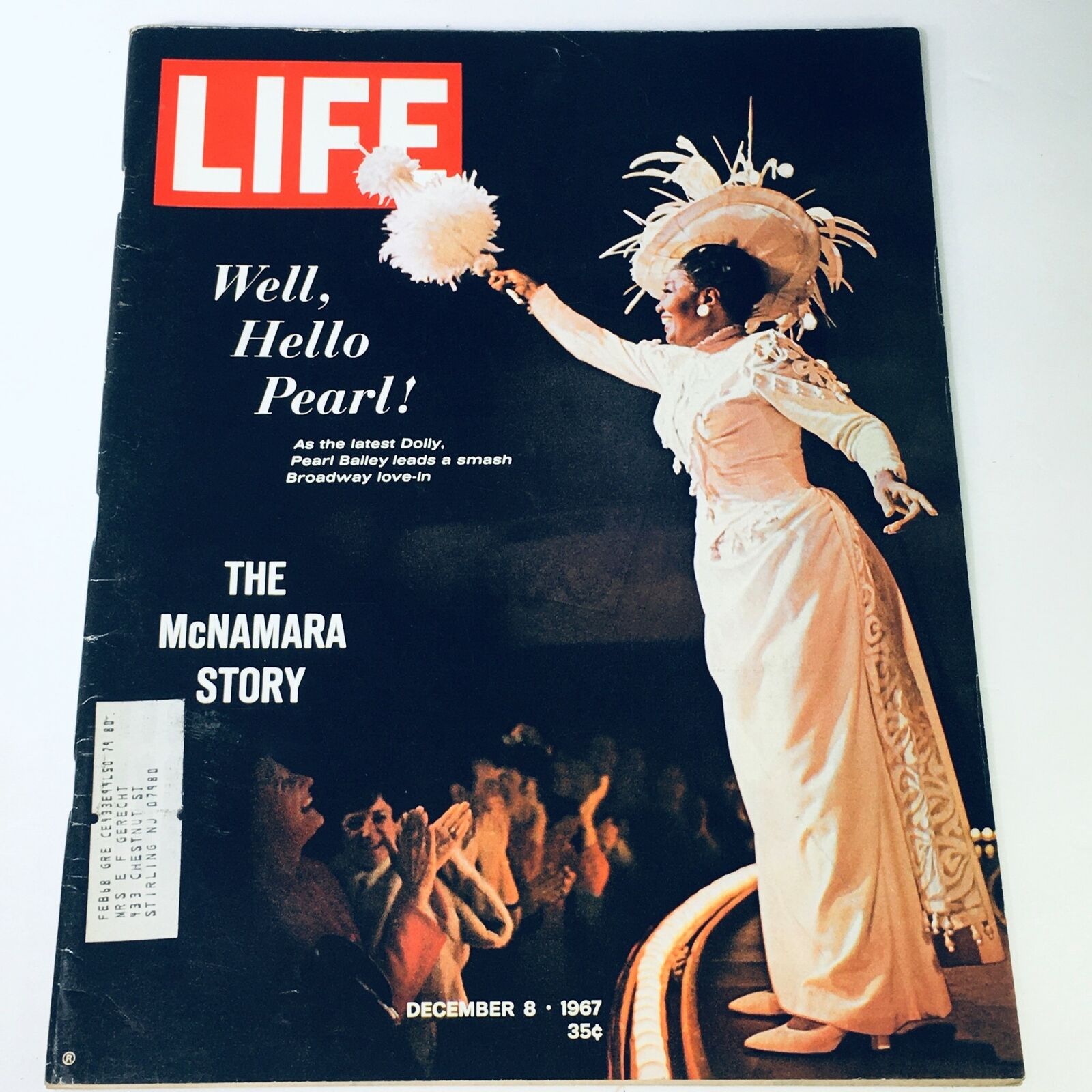 VTG Life Magazine December 8 1967 - Robert McNamara Story / Dolly Pearl Balley