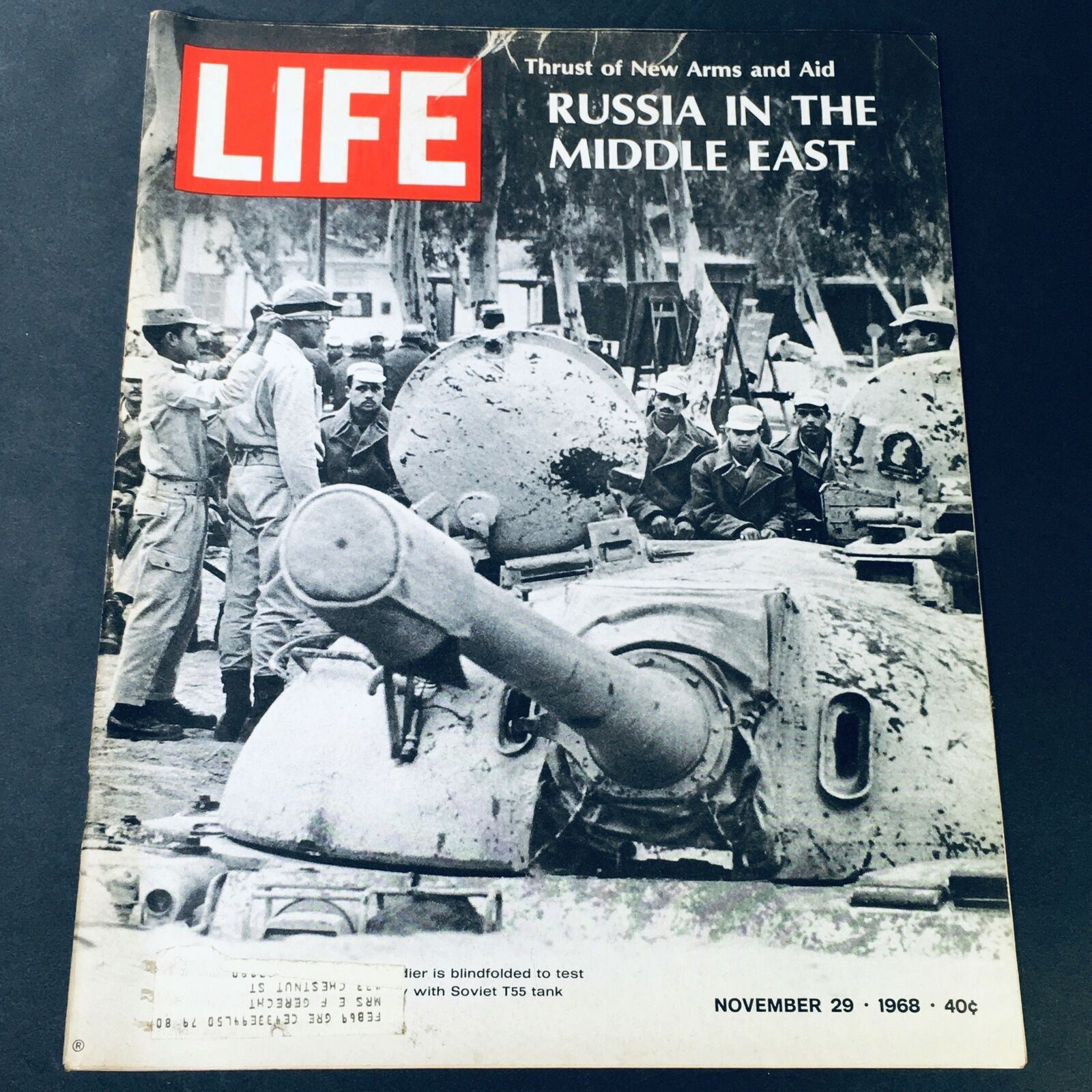 VTG Life Magazine November 29 1968 - New Arms & Aids Russia In The Middle East