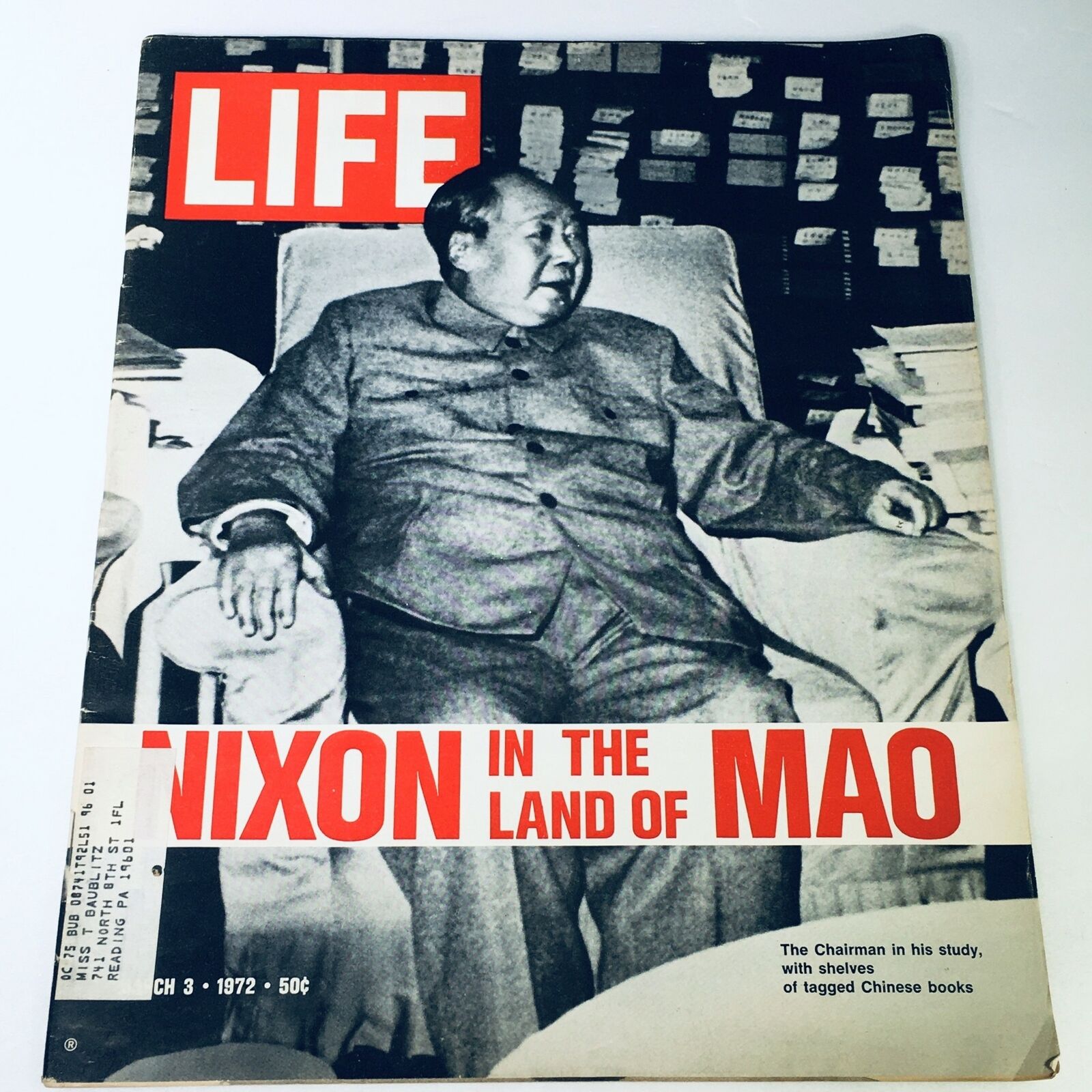 VTG Life Magazine March 3 1972 - Richard Nixon in the Land of Mao Zedong