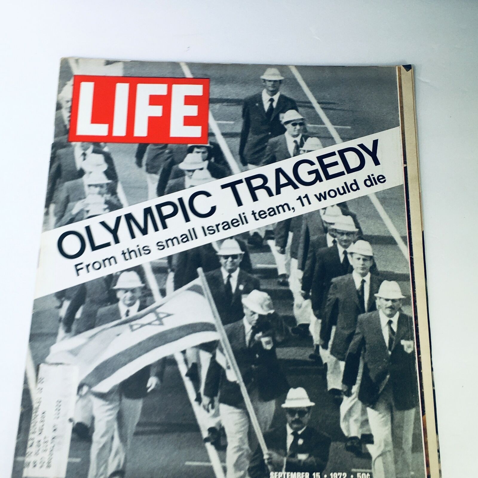 VTG Life Magazine September 11 1972 - The Olympic Tragedy From Israeli Team