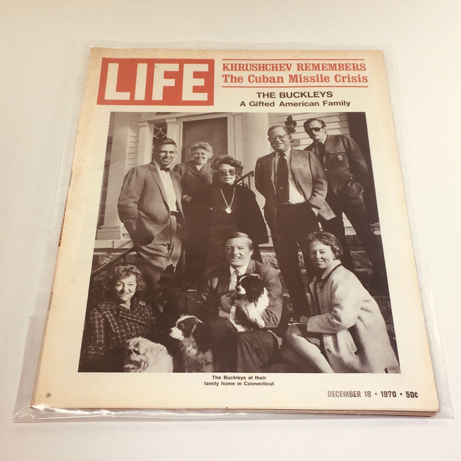 VTG Life Magazine: December 18 1970 - A Gifted American Family: The Buckley's