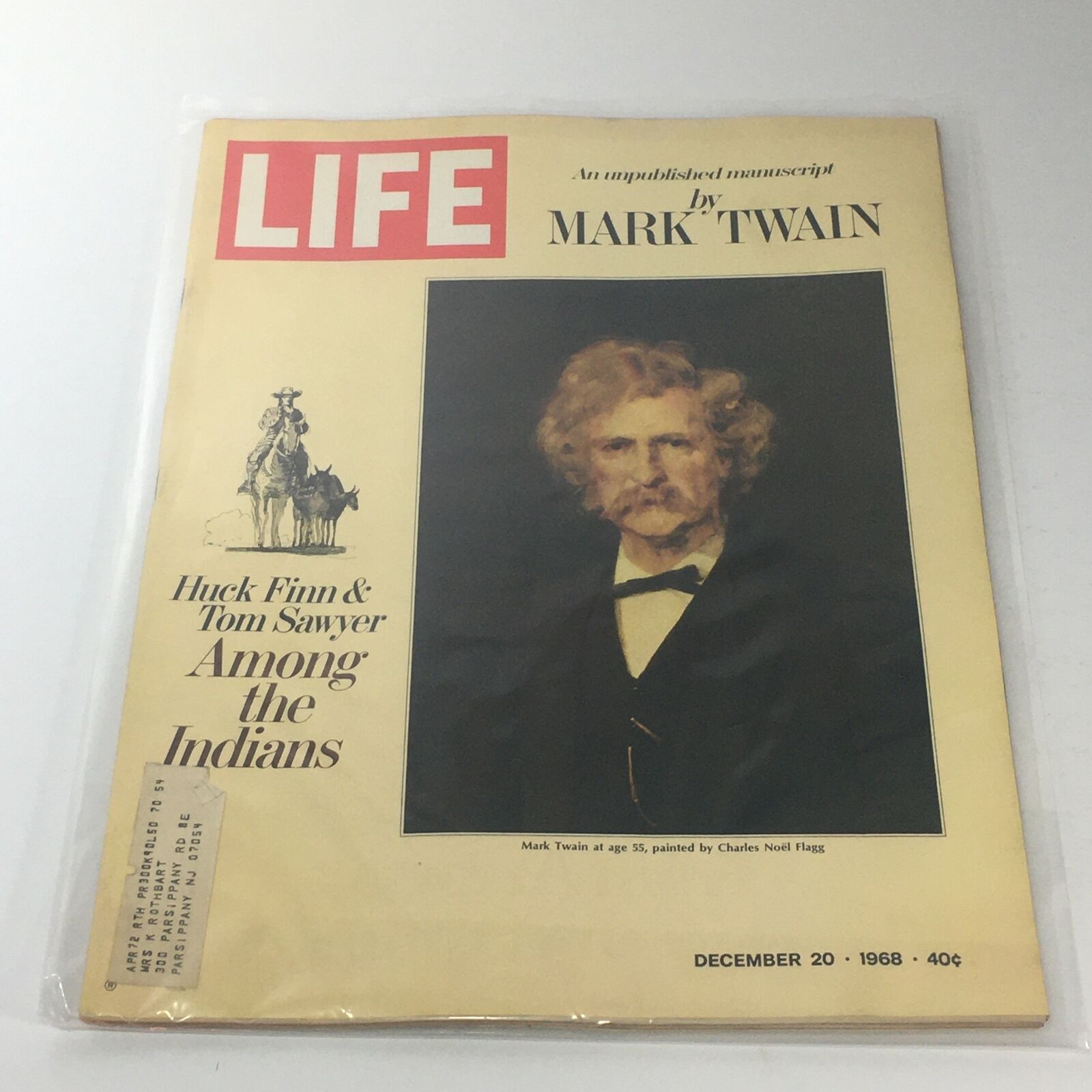 VTG Life Magazine: December 20 1968 - An Unpublished Manuscript by Mark Twain