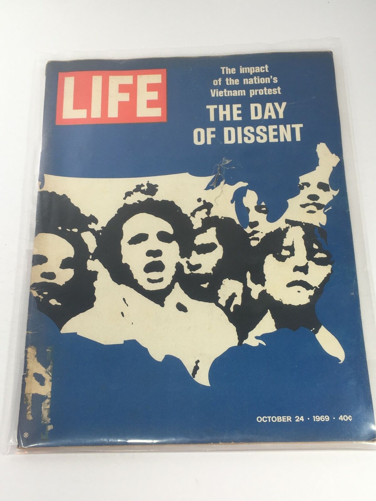 VTG Life Magazine: October 24 1969 - The Impact Of The Nation's Vietnam Protest