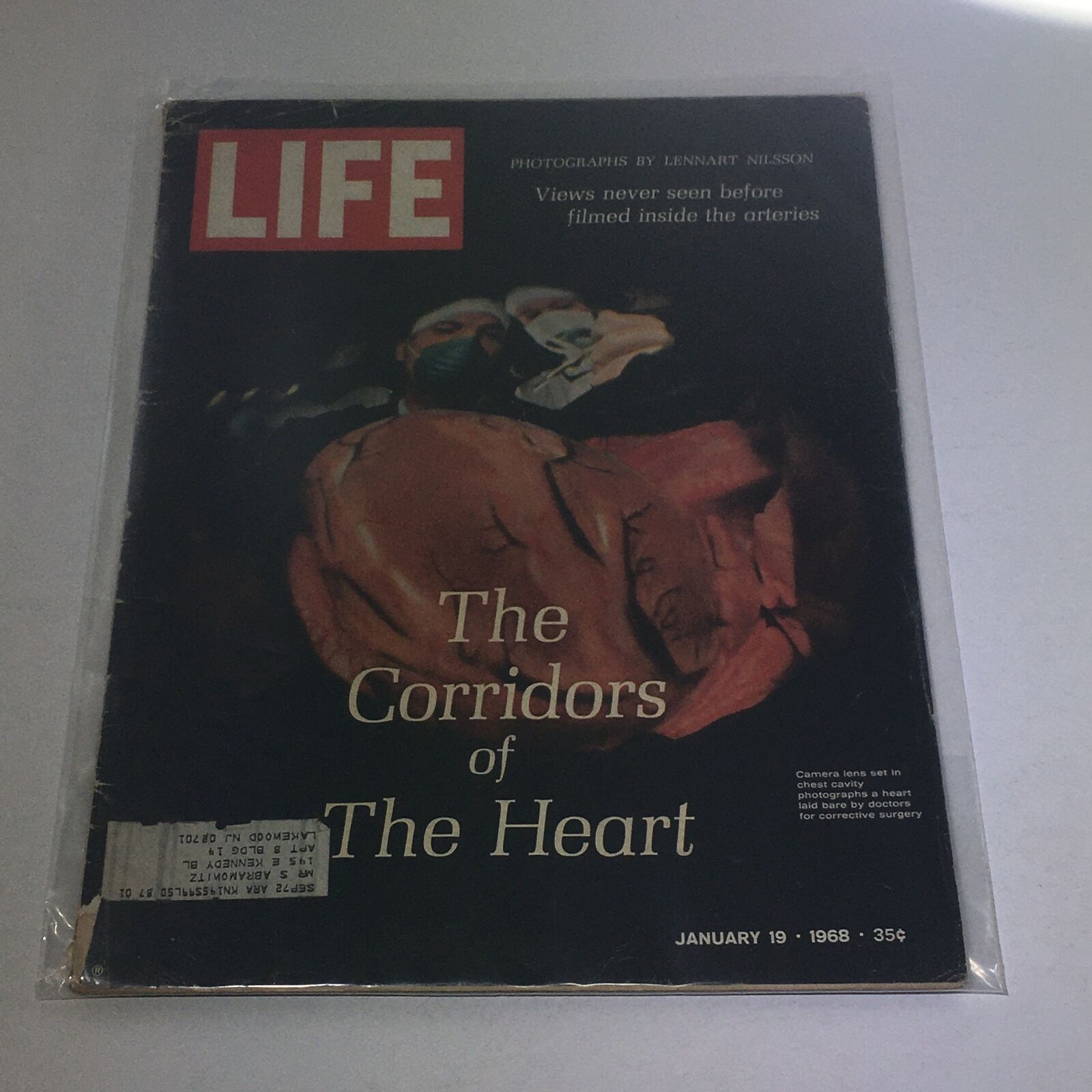 VTG Life Magazine: January 19 1968 - The Corridors of The Heart/Inside Arteries