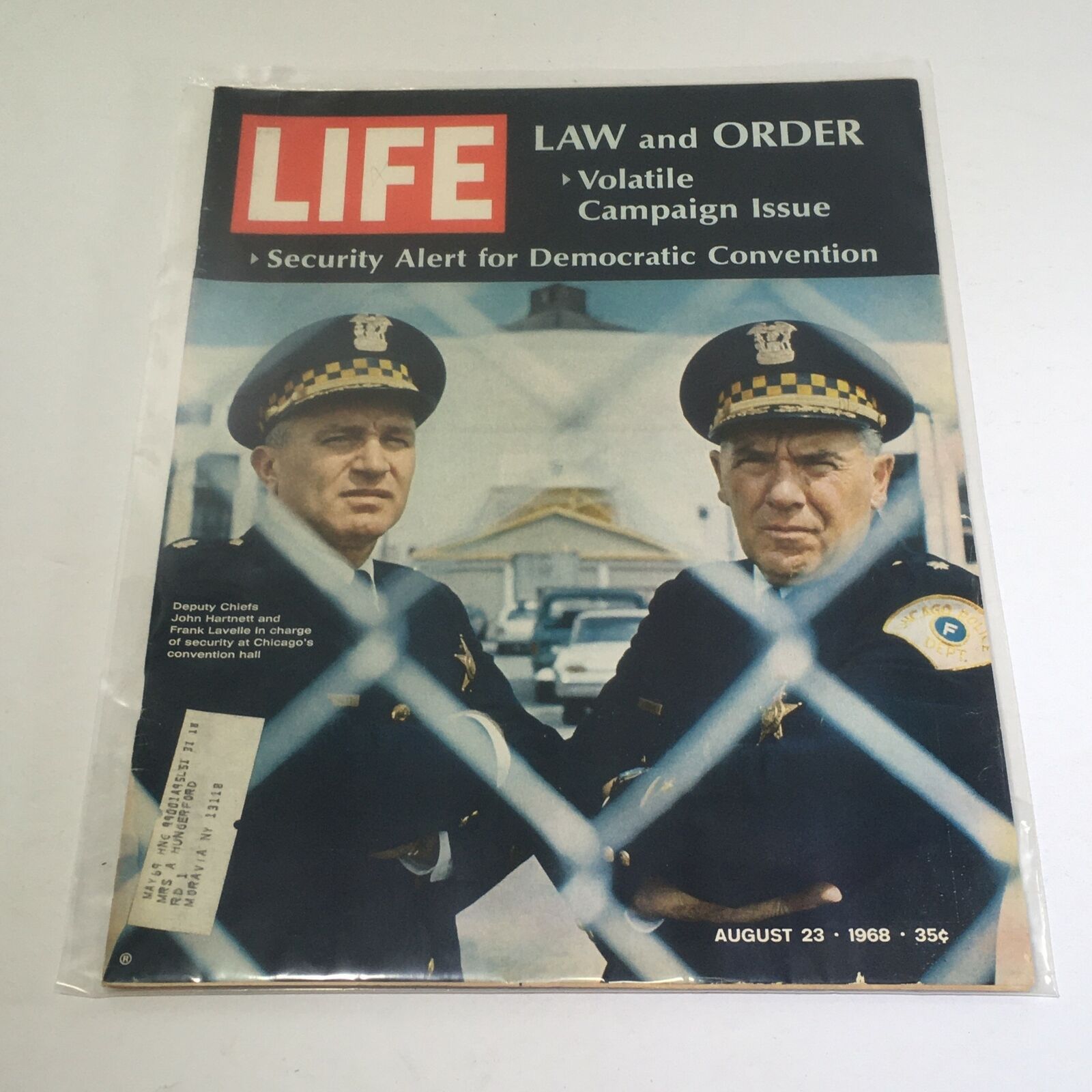 VTG Life Magazine: August 23 1968 - Law and Order Volatile Campaign Issue