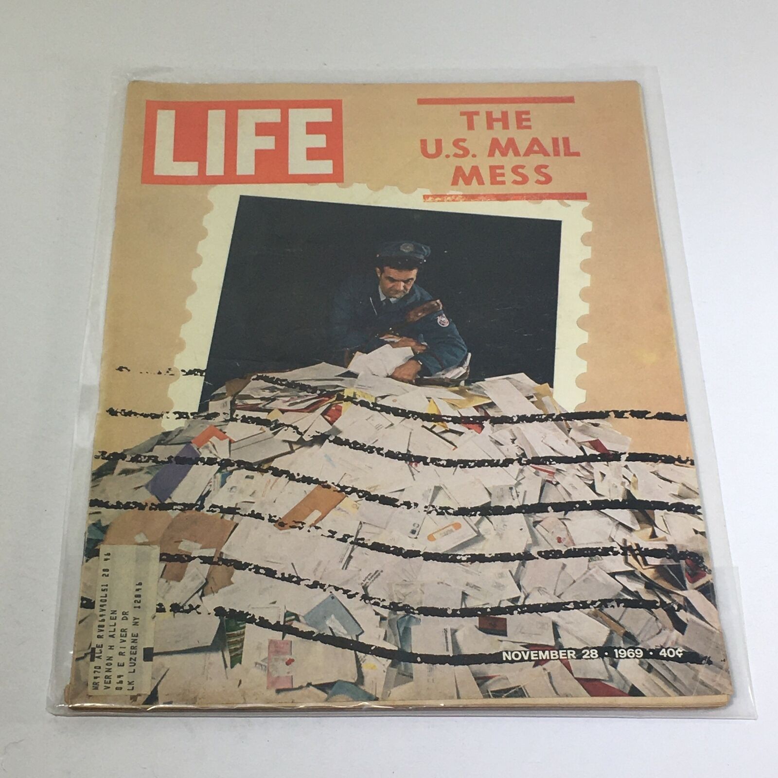 VTG Life Magazine: November 28 1969 - The U.S. Mail Mess