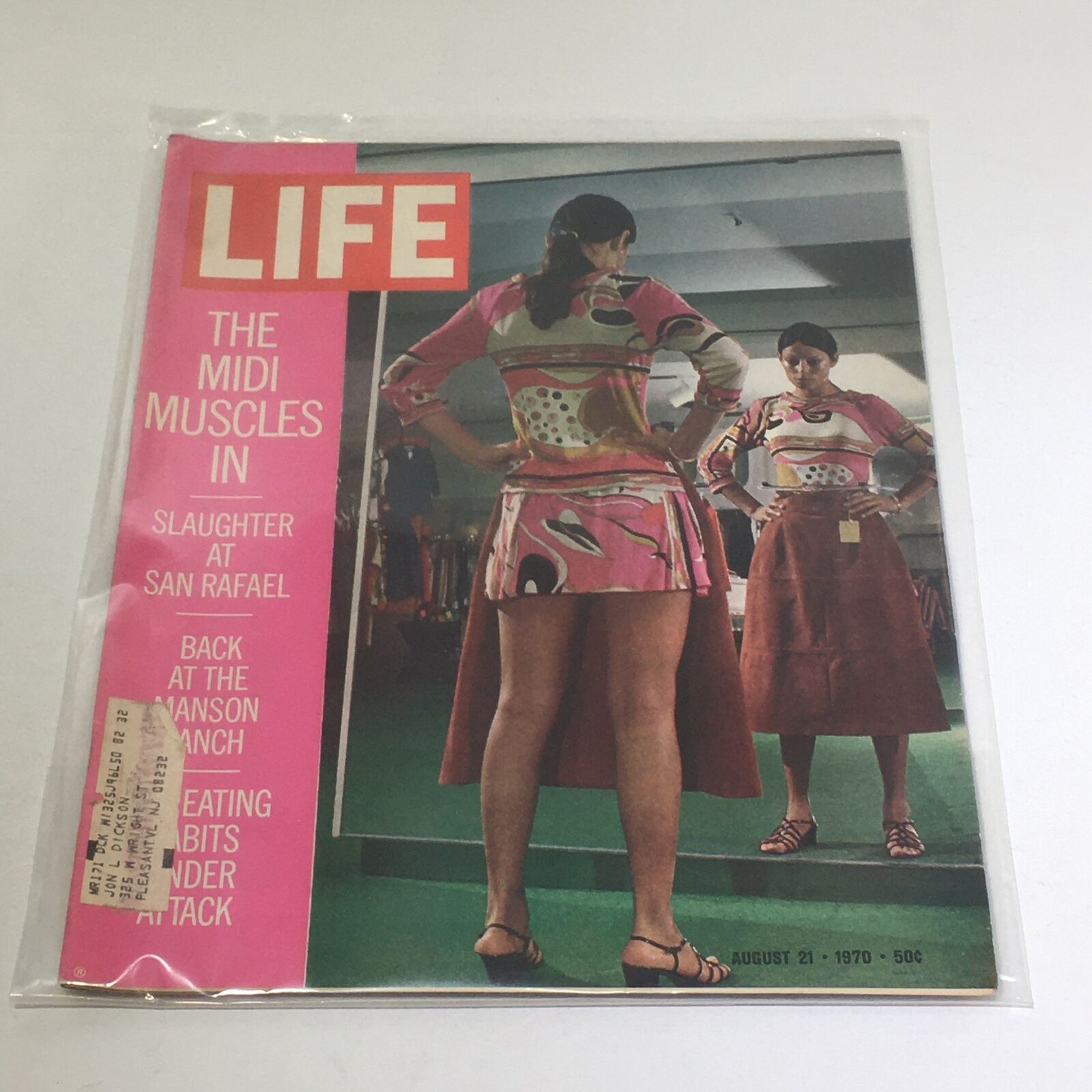 VTG Life Magazine: August 21 1970 - The Midi Muscles In/Slaughter at San Rafael