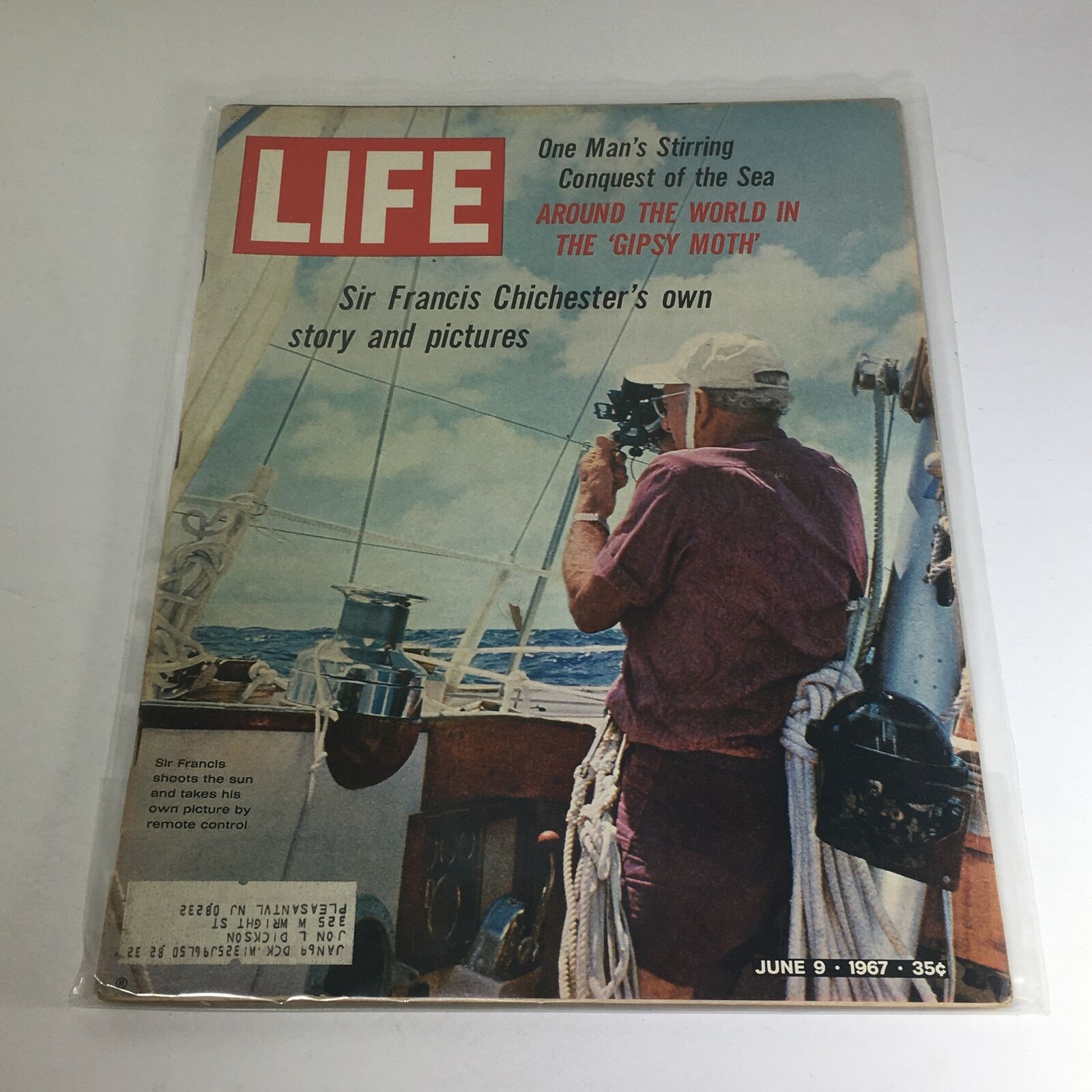 VTG Life Magazine: June 9 1967 - Sir Francis Chichester's Own Story and Pictures