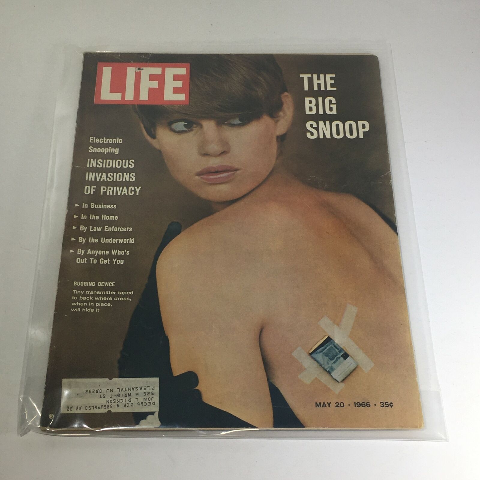 VTG Life Magazine: May 20 1966 - The Big Snoop/Insidious Invasions of Privacy