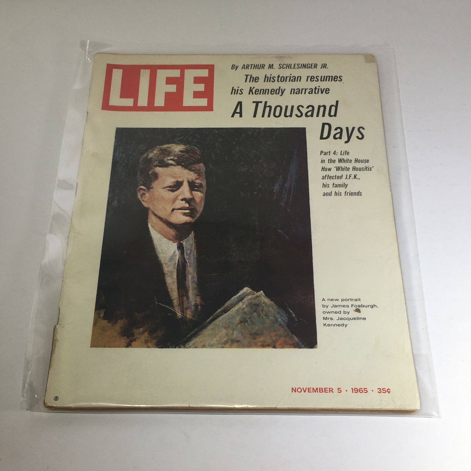 VTG Life Magazine - November 5 1965 - John F. Kennedy Narrative: A Thousand Days