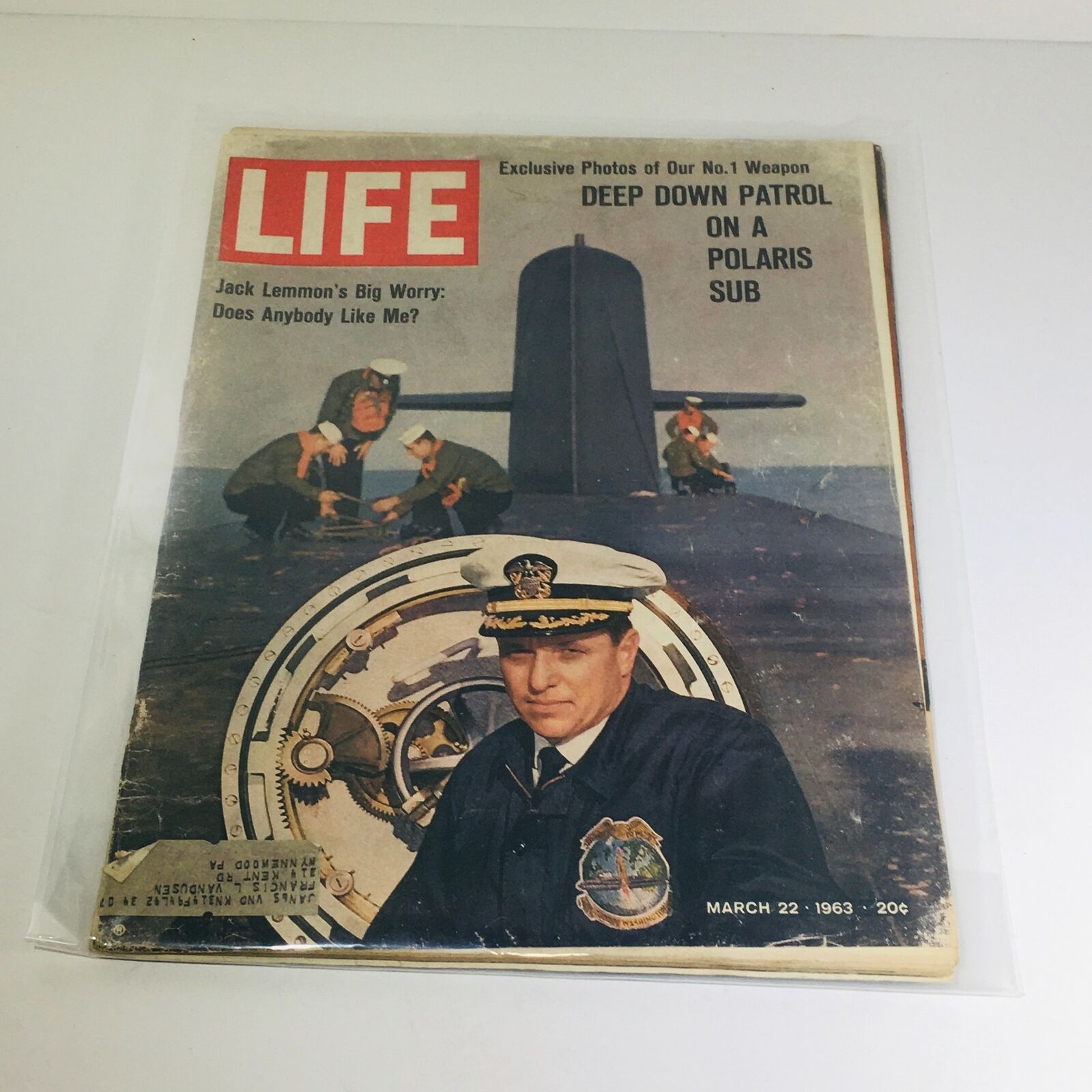 VTG Life Magazine: Mar 22 1963 - Deep Down Patrol On A Polaris Submarine