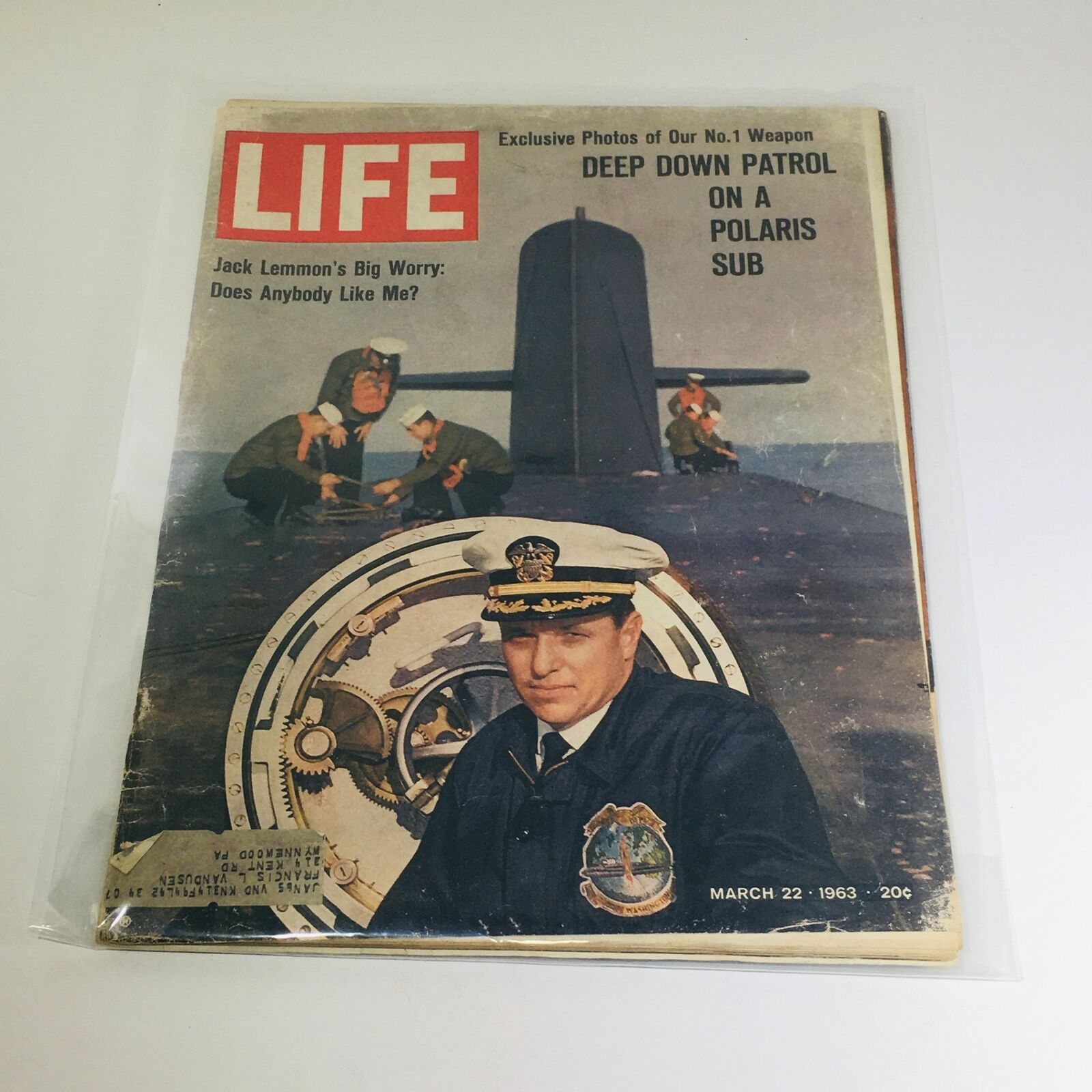 VTG Life Magazine: Mar 22 1963 - Deep Down Patrol On A Polaris Submarine