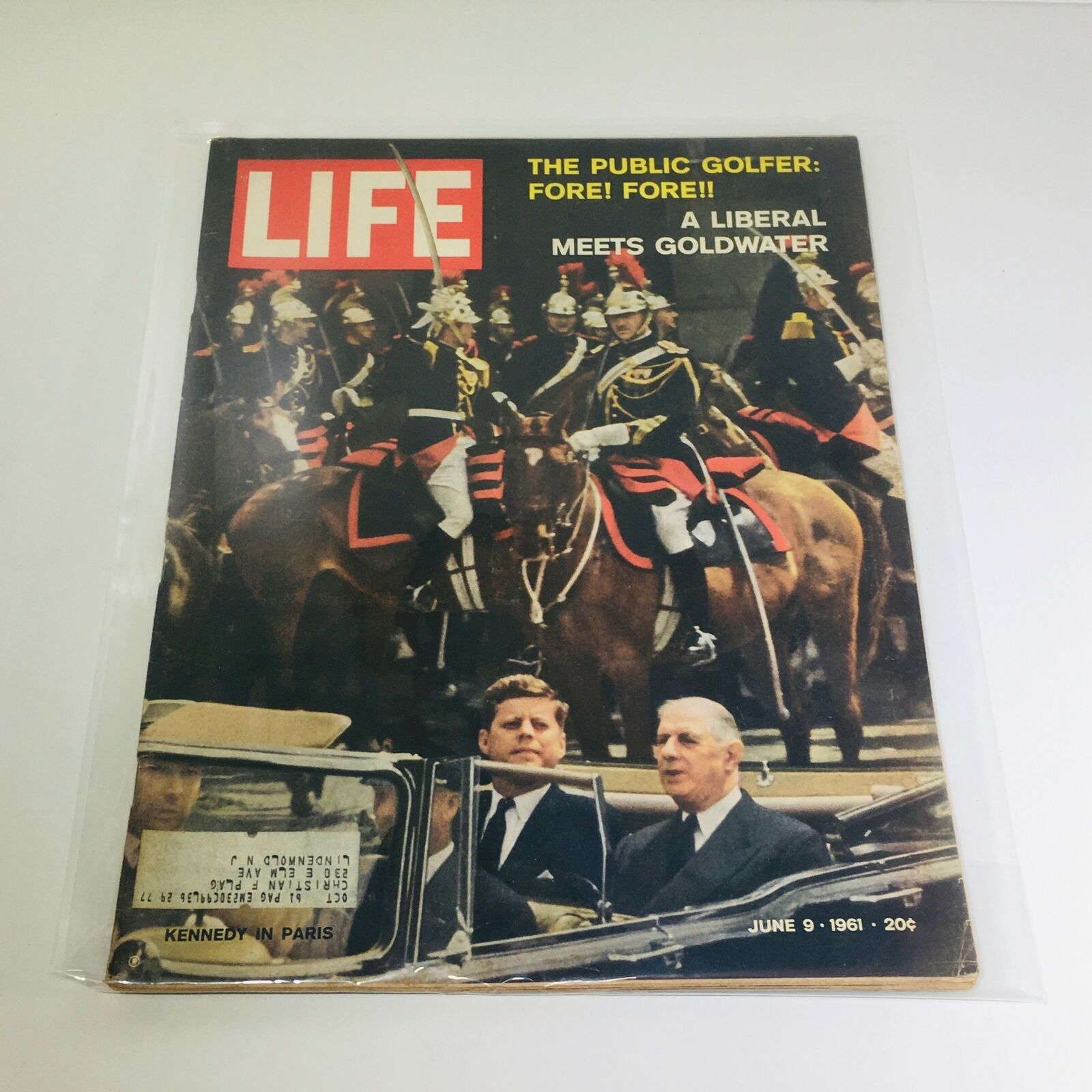 VTG Life Magazine: Jun 9 1961 - Kennedy in Paris/A Liberal Meets Goldwater