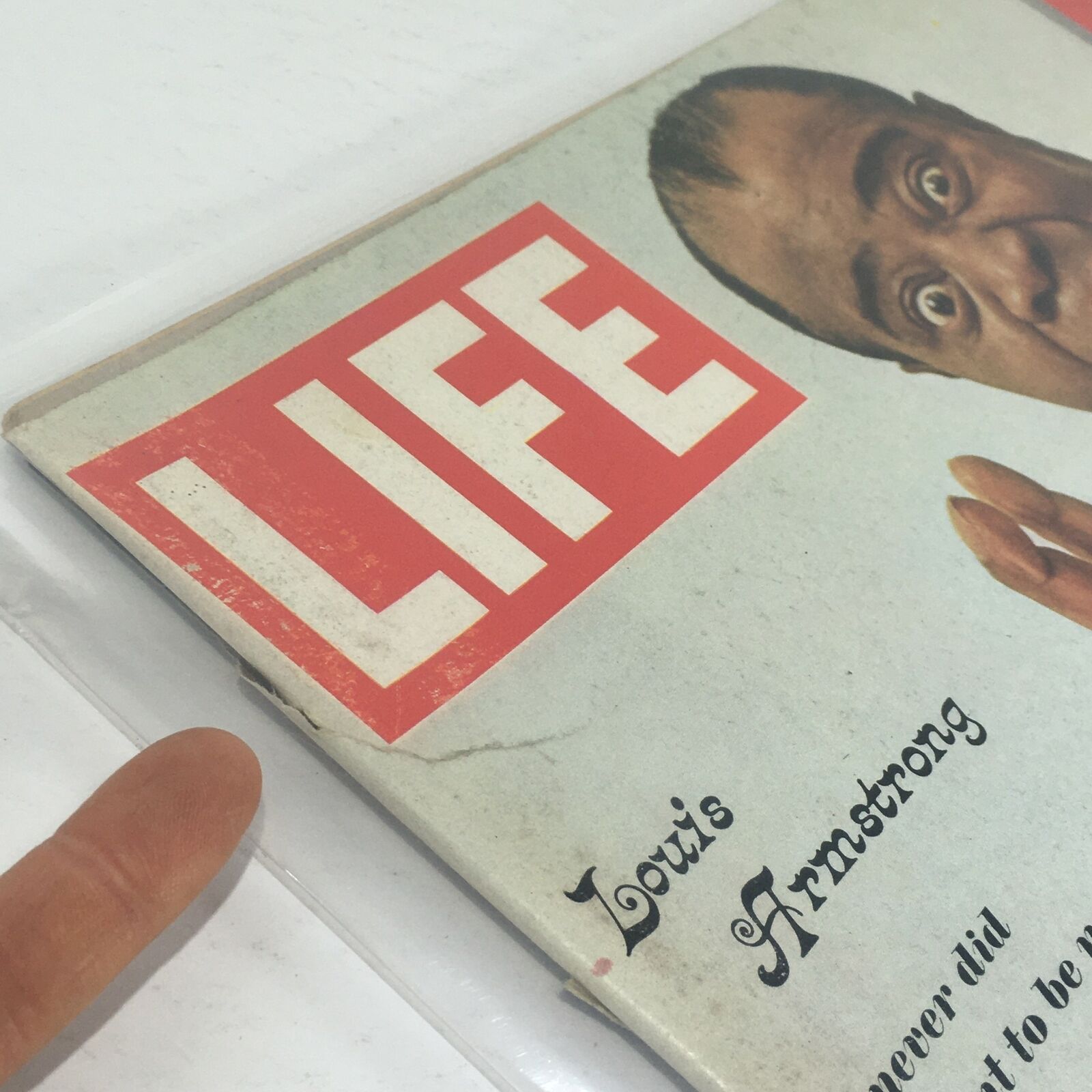 VTG Life Magazine: April 15 1966 - Louis Armstrong 'I never did want to be a...'