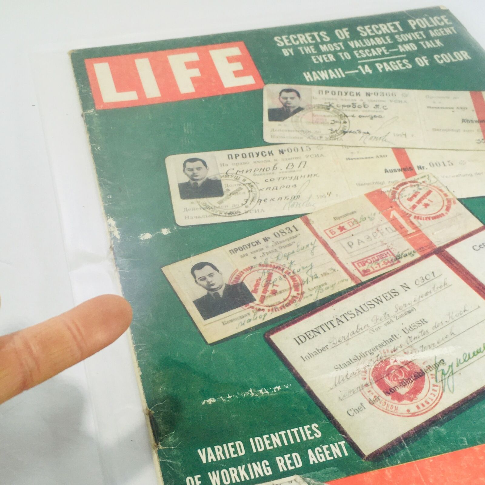 VTG Life Magazine: March 23 1959 - Varied Identities/Secrets of Secret Police