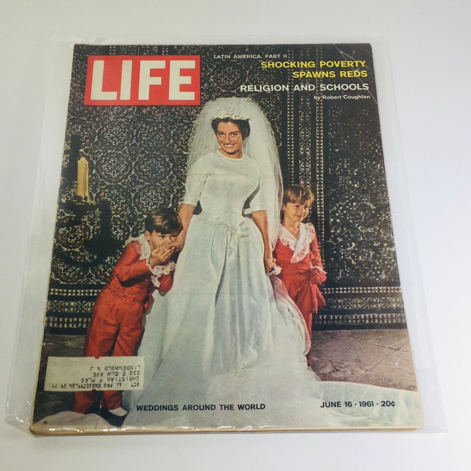 VTG Life Magazine: Jun 16 1961 - Wedding Around The World/Religion & Schools