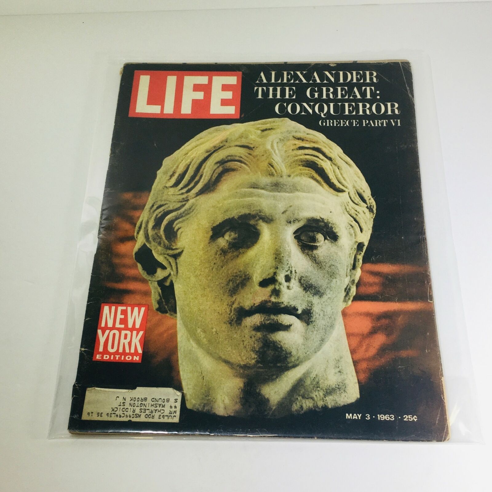 VTG Life Magazine: May 3 1963 - New York Edition: Alexander The Great: Conqueror