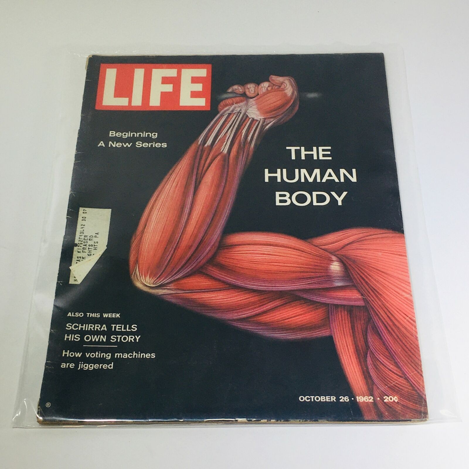 VTG Life Magazine: Oct 26 1962 - The Human Body/Beginning A New Series