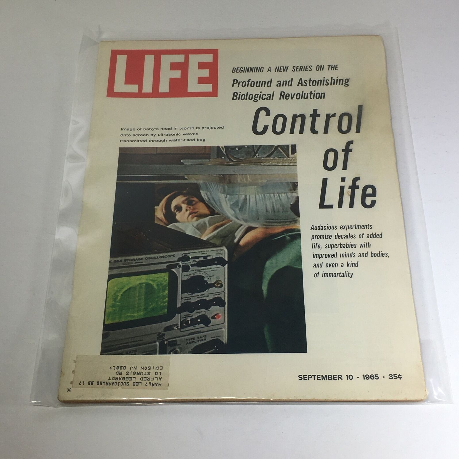 VTG Life Magazine - September 10 1965 - Biological Revolution Control of Life