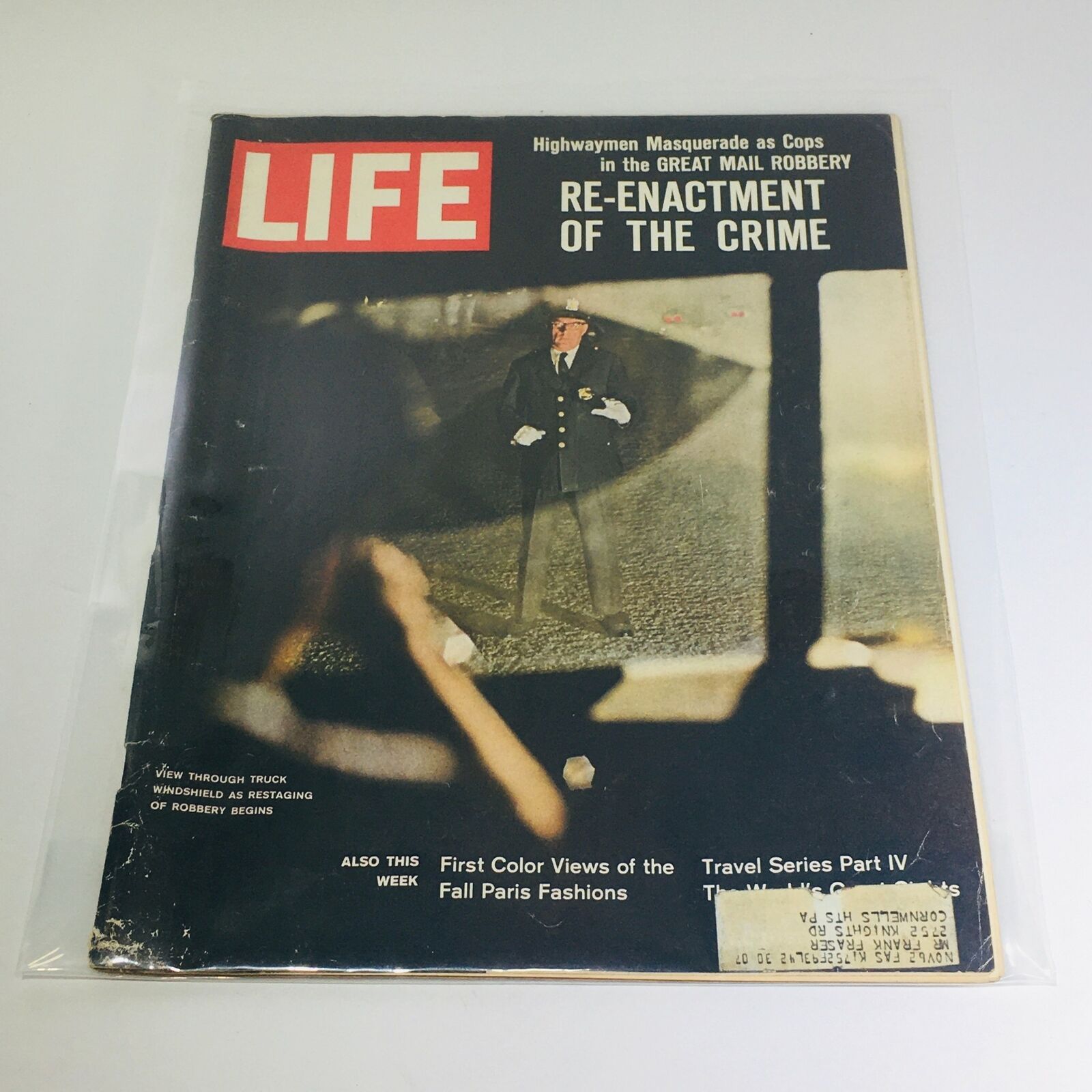 VTG Life Magazine: Aug 31 1962 - First Color Views of the Fall Paris Fashions