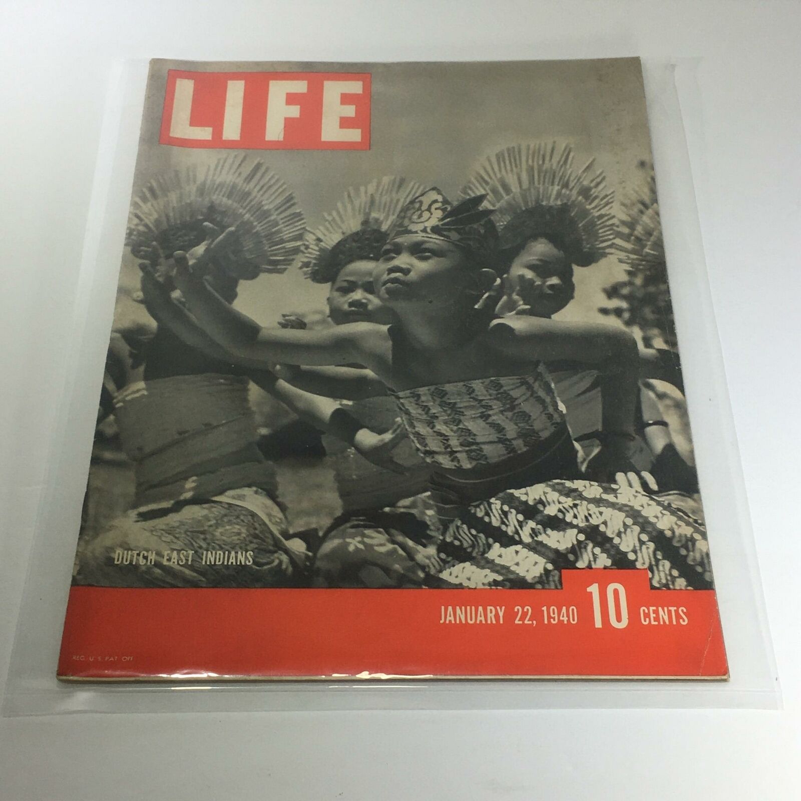 Vintage Life Magazine: January 22 1940 - Dutch East Indians