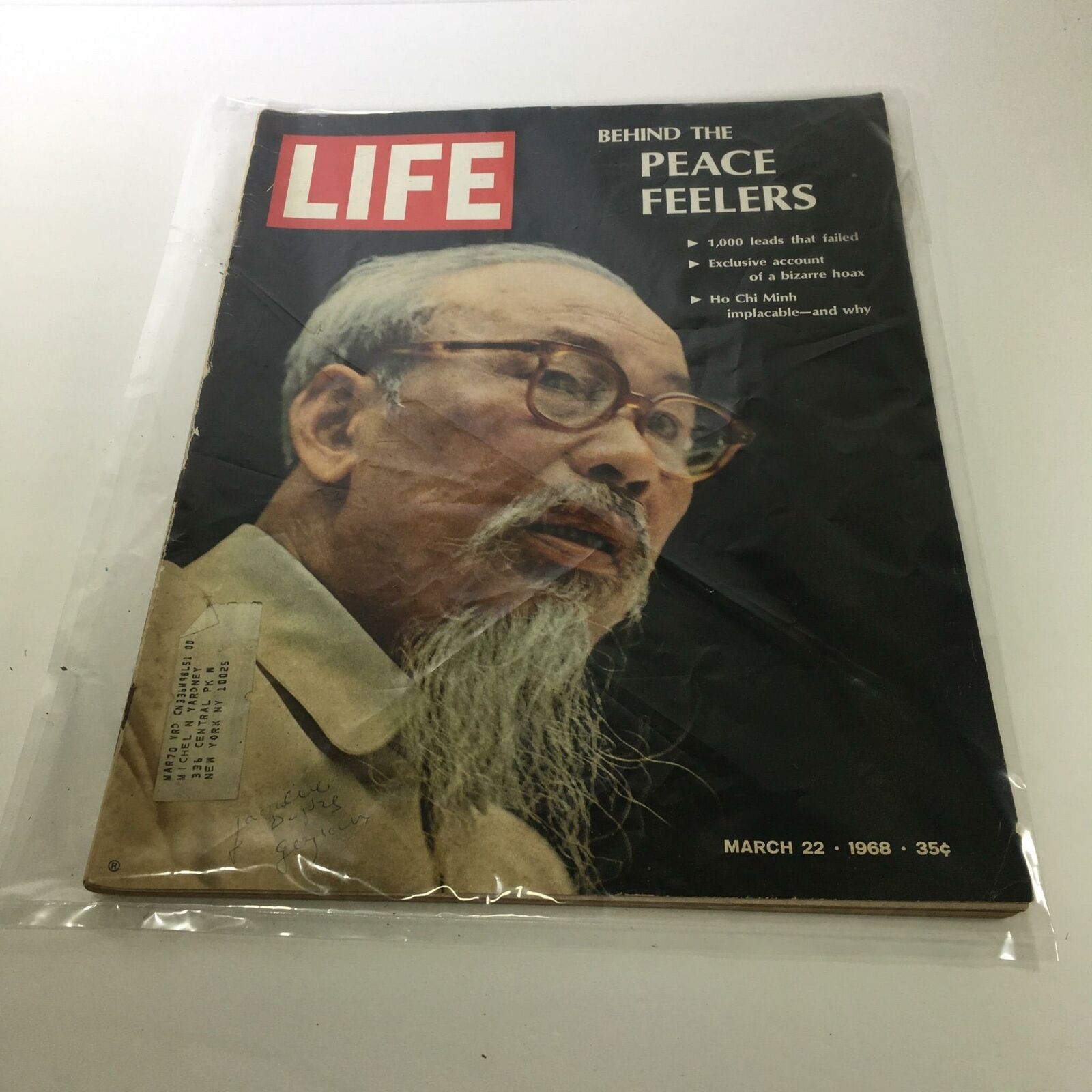 Life Magazine: March 22 1968 - Ho Chi Minh Implacable and Why