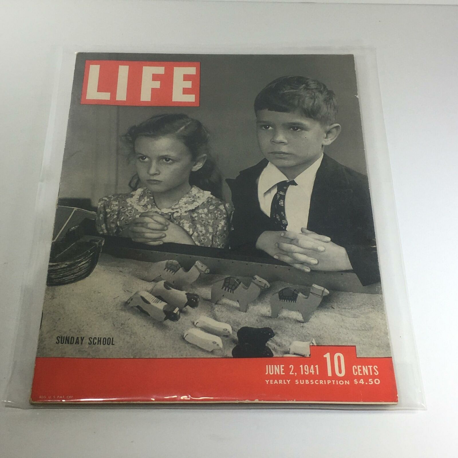 Vintage Life Magazine: June 2 1941 - Sunday School