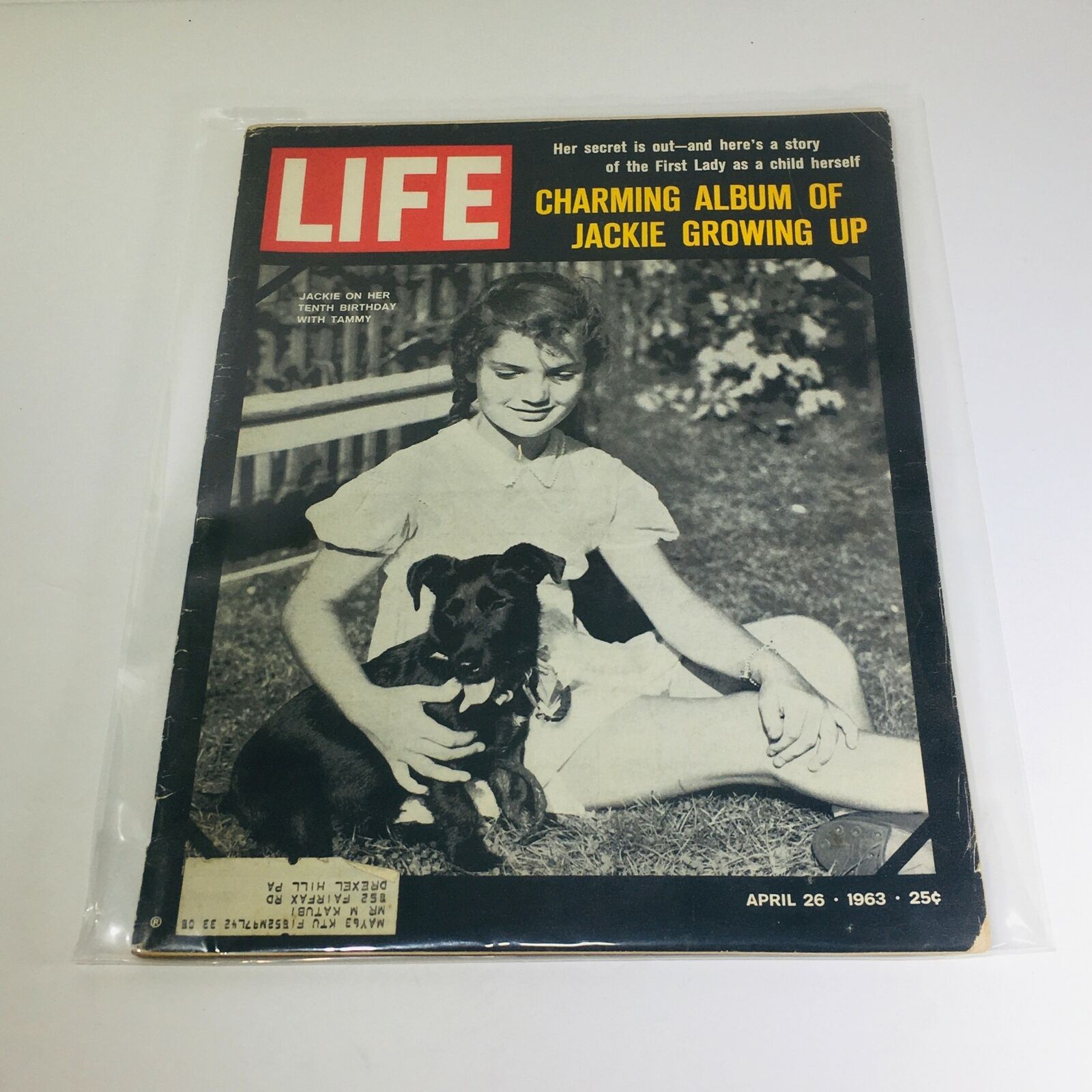 VTG Life Magazine: April 26 1963 - Charming Album of Jackie Growing Up