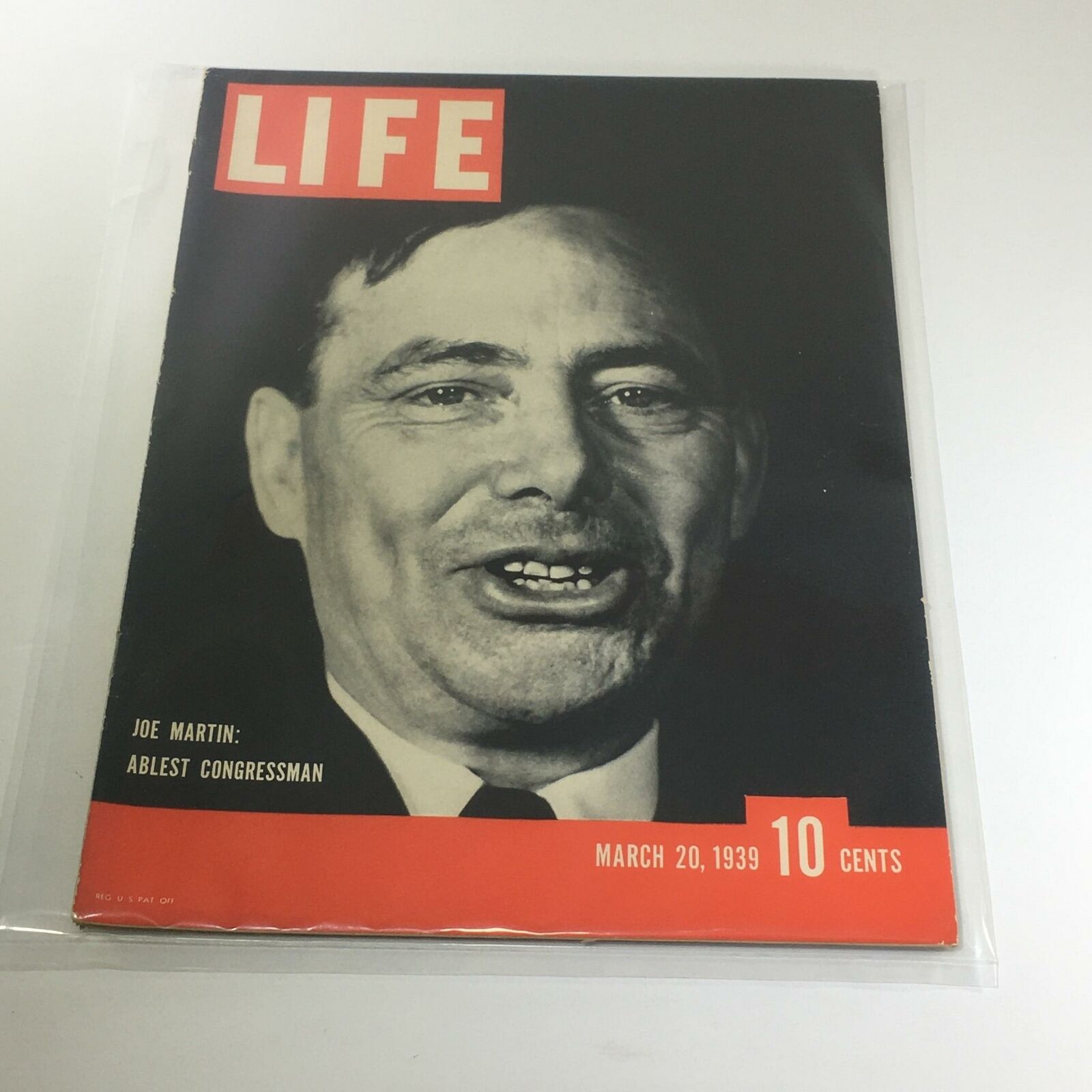 Vintage Life Magazine: March 20 1939 - Joe Martin: Ablest Congressman