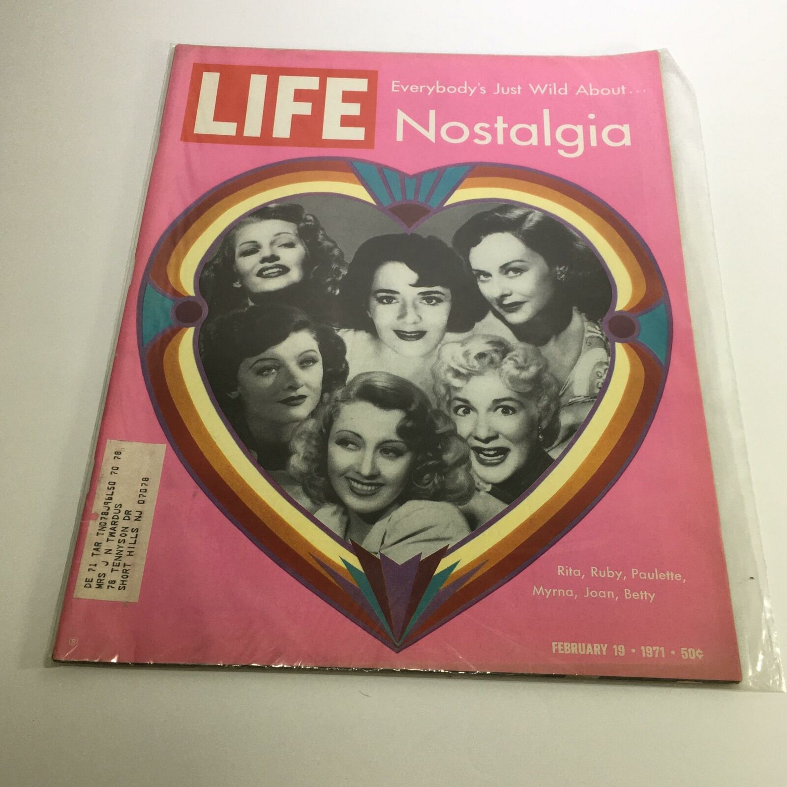 Life Magazine: Feb 19, 1971 - Everybody's Just Wild About... Nostalgia