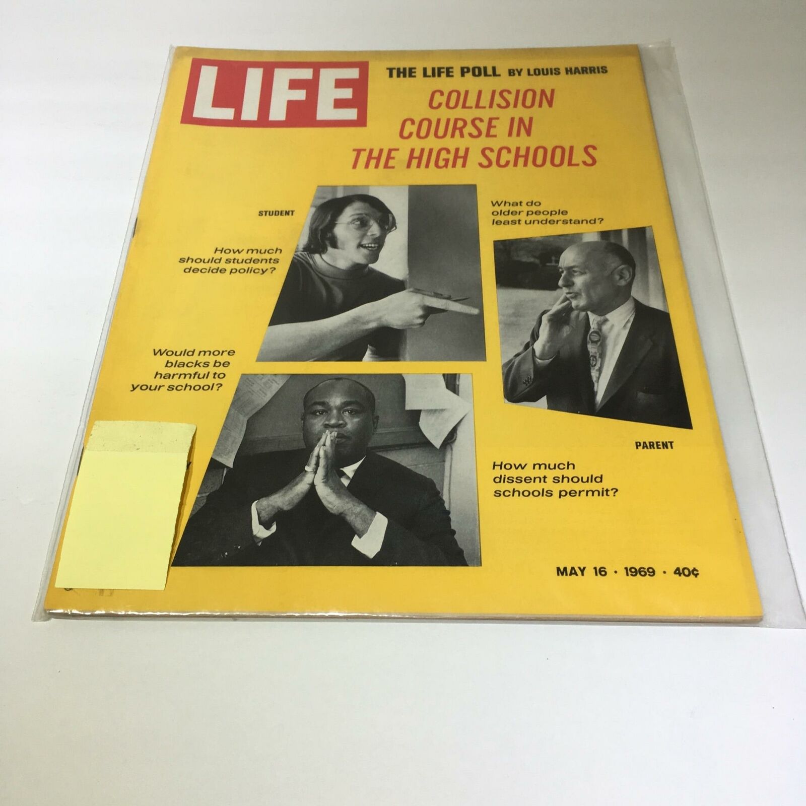 VTG Life Magazine May 16 1969 - Collision Course in the High School